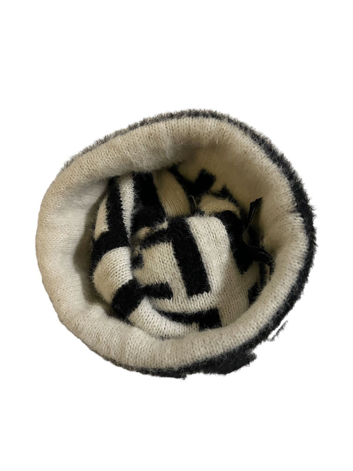 Fendi Fendi Zucca Mohair Beanie Hat Size ONE SIZE - 4 Thumbnail