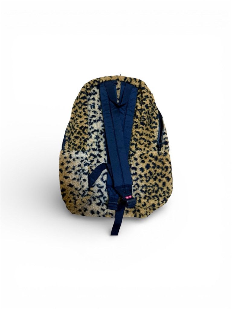 Supreme supreme fw17 fleece leopard backpack Size ONE SIZE - 2 Thumbnail
