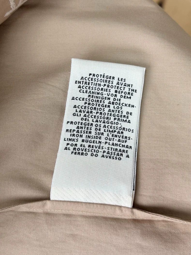 Hermes Casual Khaki Roll Sleeve Shirt Size 34-2506 Size S / US 4 / IT 40 - 8 Thumbnail