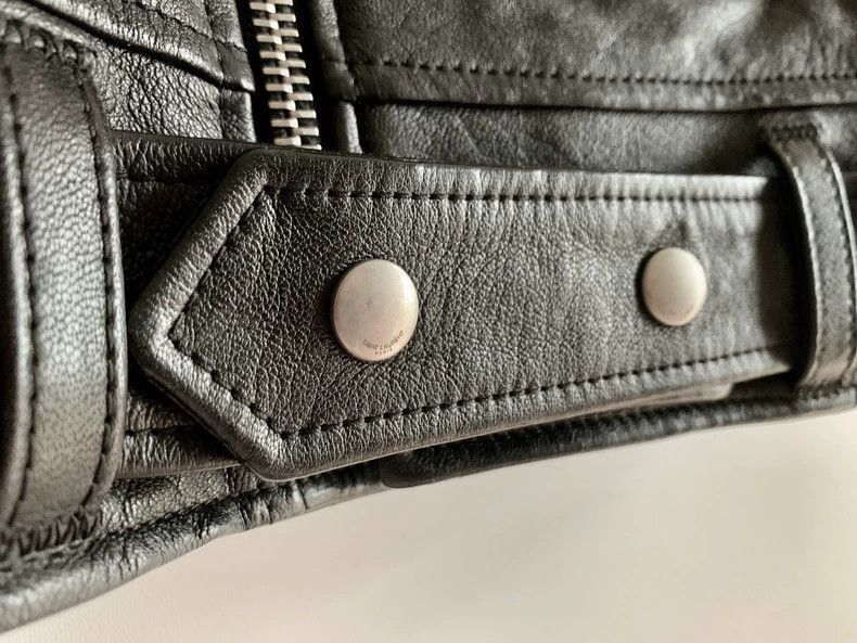 Saint Laurent Paris Saint Laurent Paris Saint Laurent Leather Jacket with Box Size US M / EU 48-50 / 2 - 3 Thumbnail