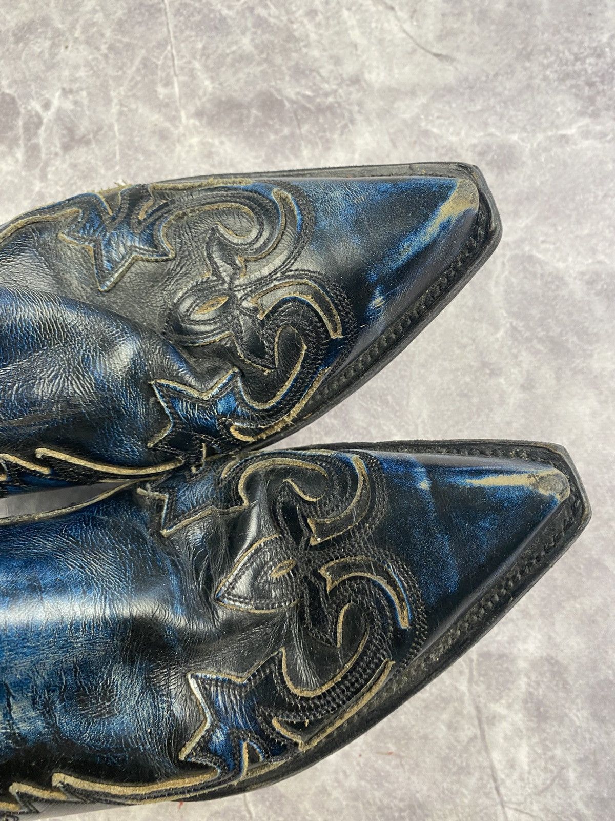 Sendra Sendra Vintage Western Boots Rare Blue Colour Size: 42 Size US 8.5 / EU 41-42 - 9 Thumbnail