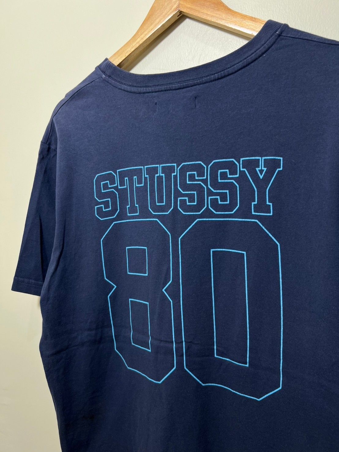 Stussy × Vintage Vintage STUSSY number 25 80 shirt bnz01 Size US XL / EU 56 / 4 - 2 Thumbnail