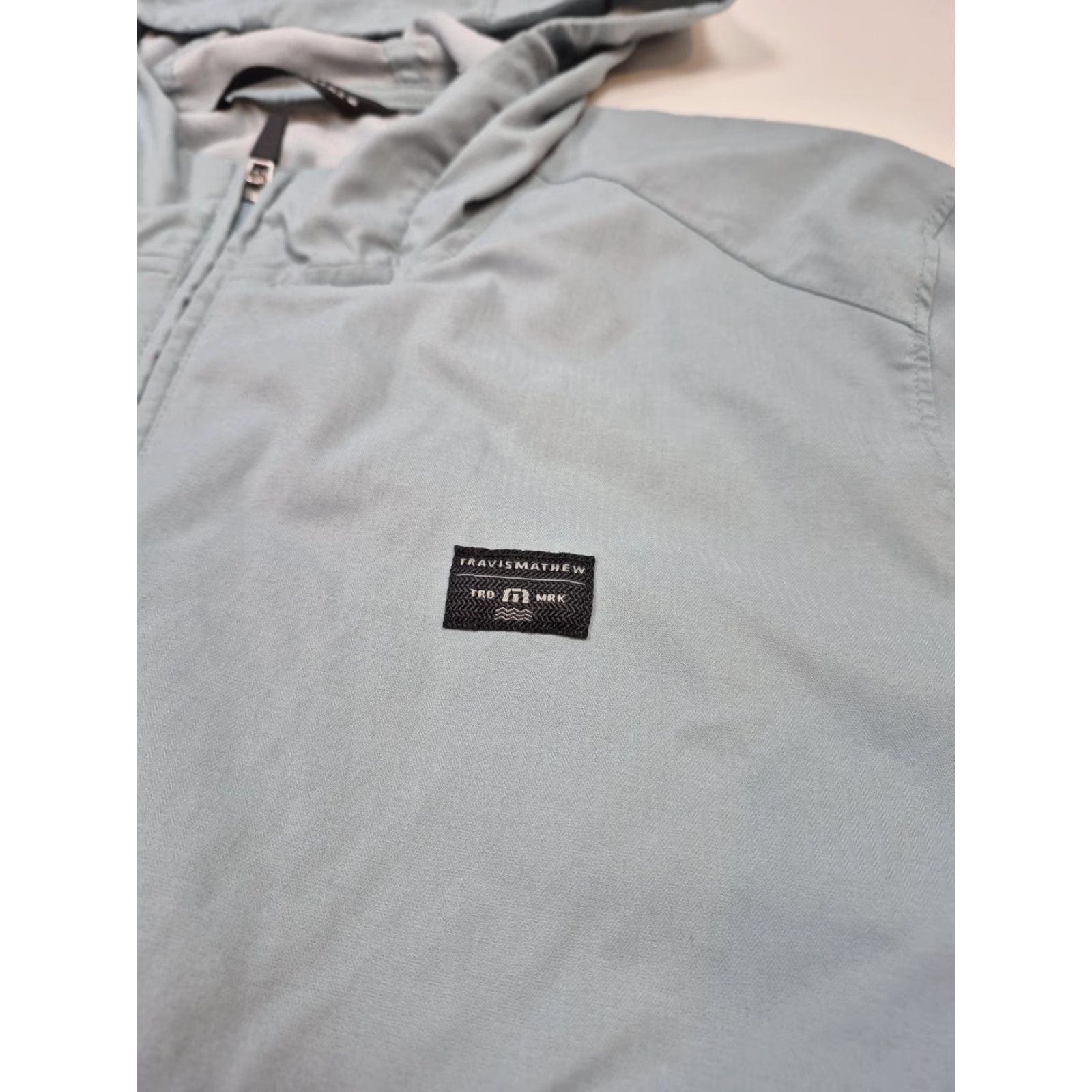 TravisMathew TravisMathew Jacket Mens Large Blue Hooded Full Zip Golf Windbreaker 1MAA5850 Size US L / EU 52-54 / 3 - 5 Thumbnail