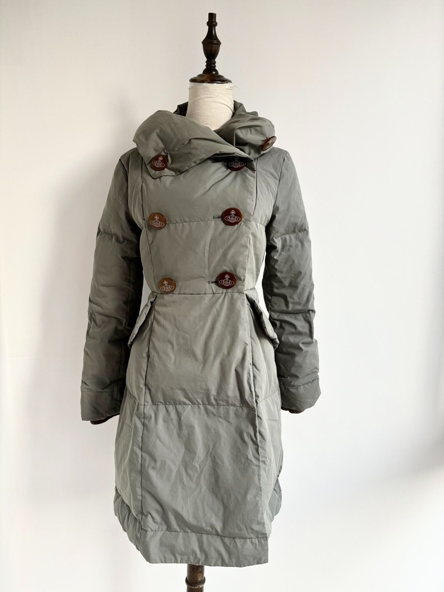 Vivienne Westwood Vivienne Westwood Saturn Buckle Long Down Jacket Size M / US 6-8 / IT 42-44 - 1 Thumbnail