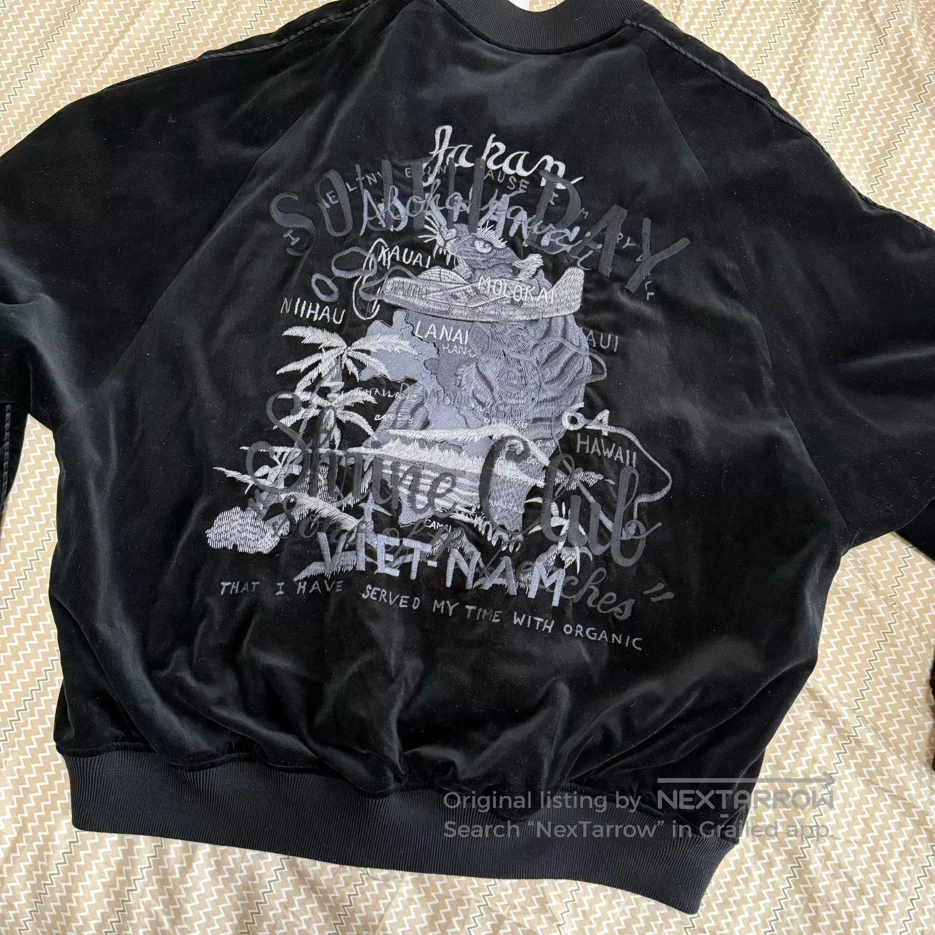 Doublet Doublet FW22 Fleece Embroidered Jacket. Size US M / EU 48-50 / 2 - 2 Thumbnail