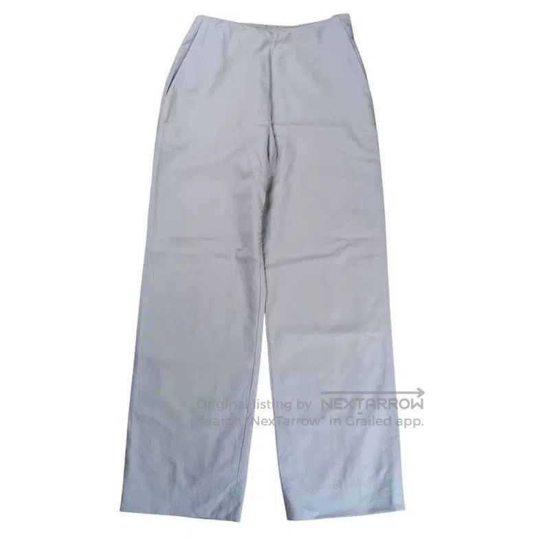 Hermes Hermes Gray wool trousers Size 42" / US 20 - 1 Thumbnail