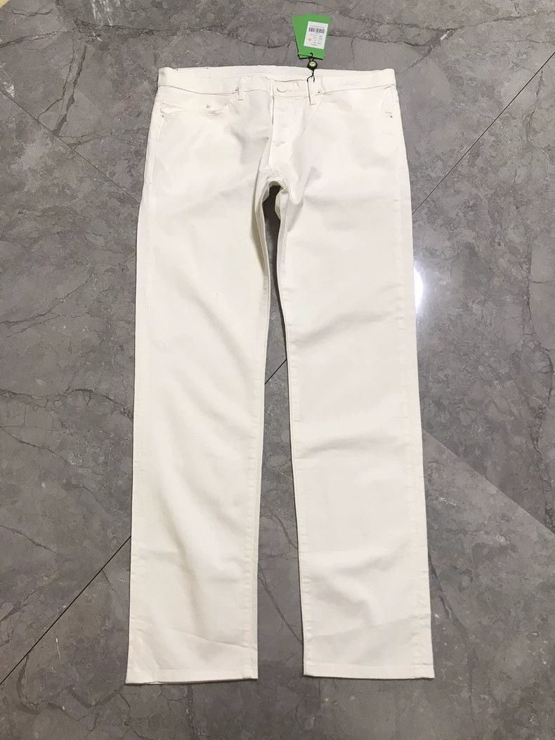 Kenzo KENZO White cotton men's casual pants Size US 33 - 2 Thumbnail