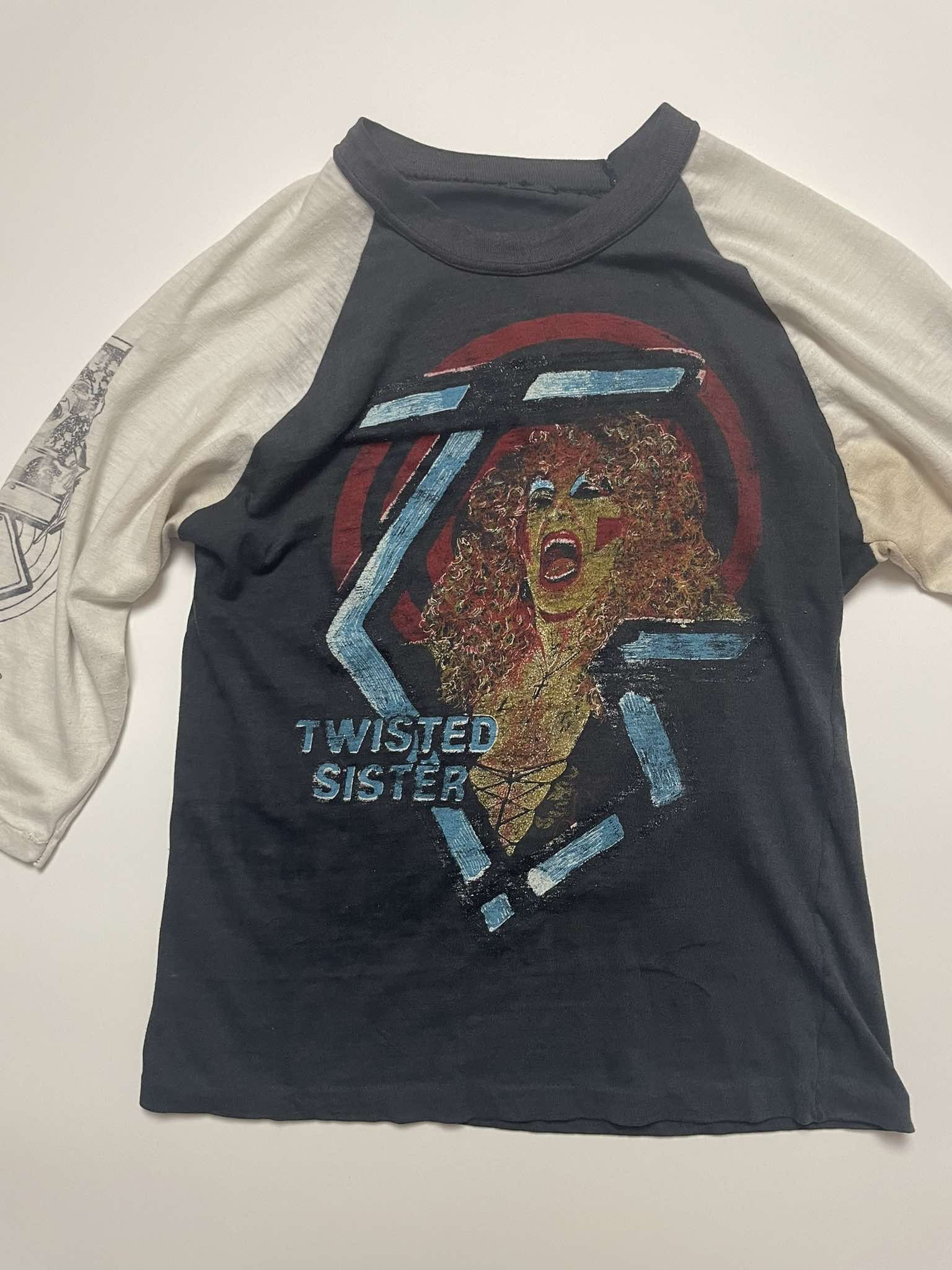 Band Tees × Vintage Vintage Twisted Sister Band Shirt Size US XS / EU 42 / 0 - 3 Thumbnail