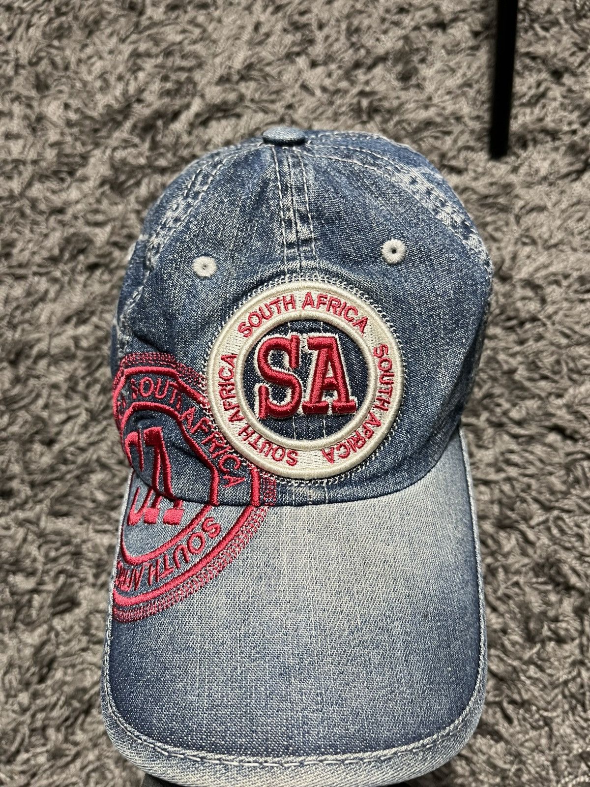 Robin Ruth ROBIN RUTH SOUTH AFRICA Y2K JEANS CAP Size ONE SIZE - 3 Thumbnail