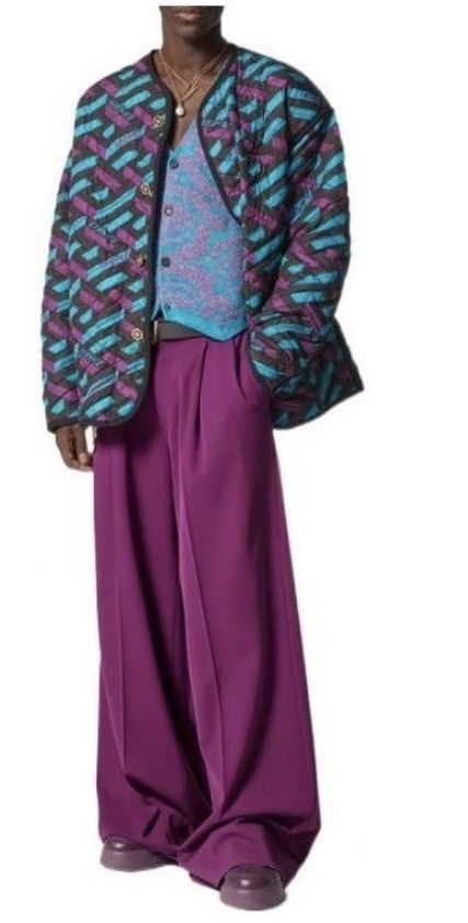 Versace Wide leggged the pants size46 Size US 30 / EU 46 - 1 Thumbnail