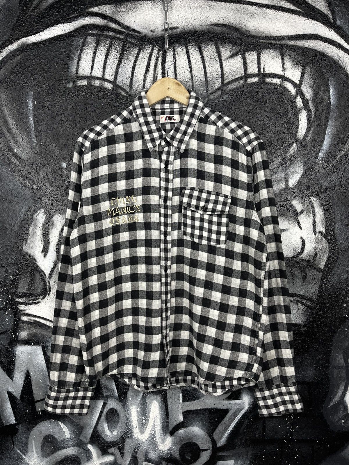 Evisu Evisu Flannel Shirt Button Up Men’s Size L Size US L / EU 52-54 / 3 - 2 Thumbnail