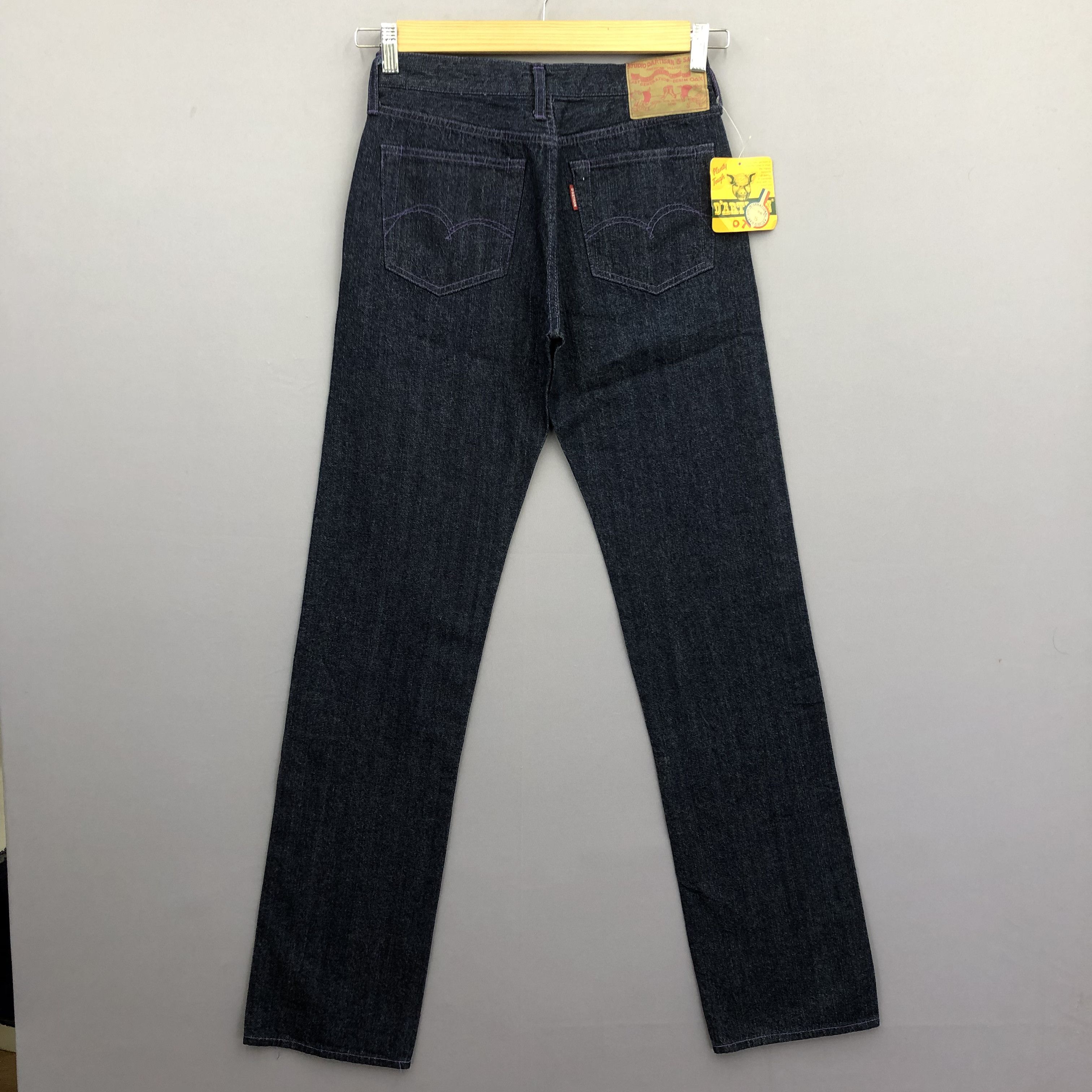Studio D'Artisan Vintage NWT 90s Studio D'artisan Selvedge Blue Jeans Denim Size 26" / US 2 / IT 38 - 3 Thumbnail