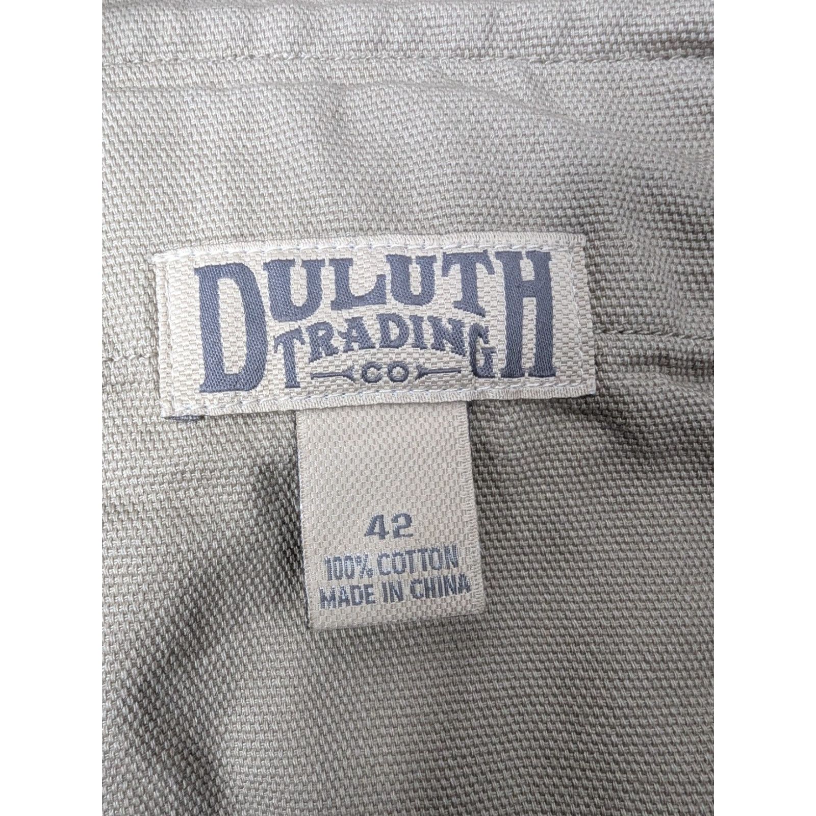 Duluth Trading Company Duluth Trading Shorts Mens 42 Khaki Cargo Utility Heavyweight Workwear Pockets Cargo Pocket Canvas Cotton Brown Regular Mens Shorts Size US 42 / EU 58 - 7 Thumbnail