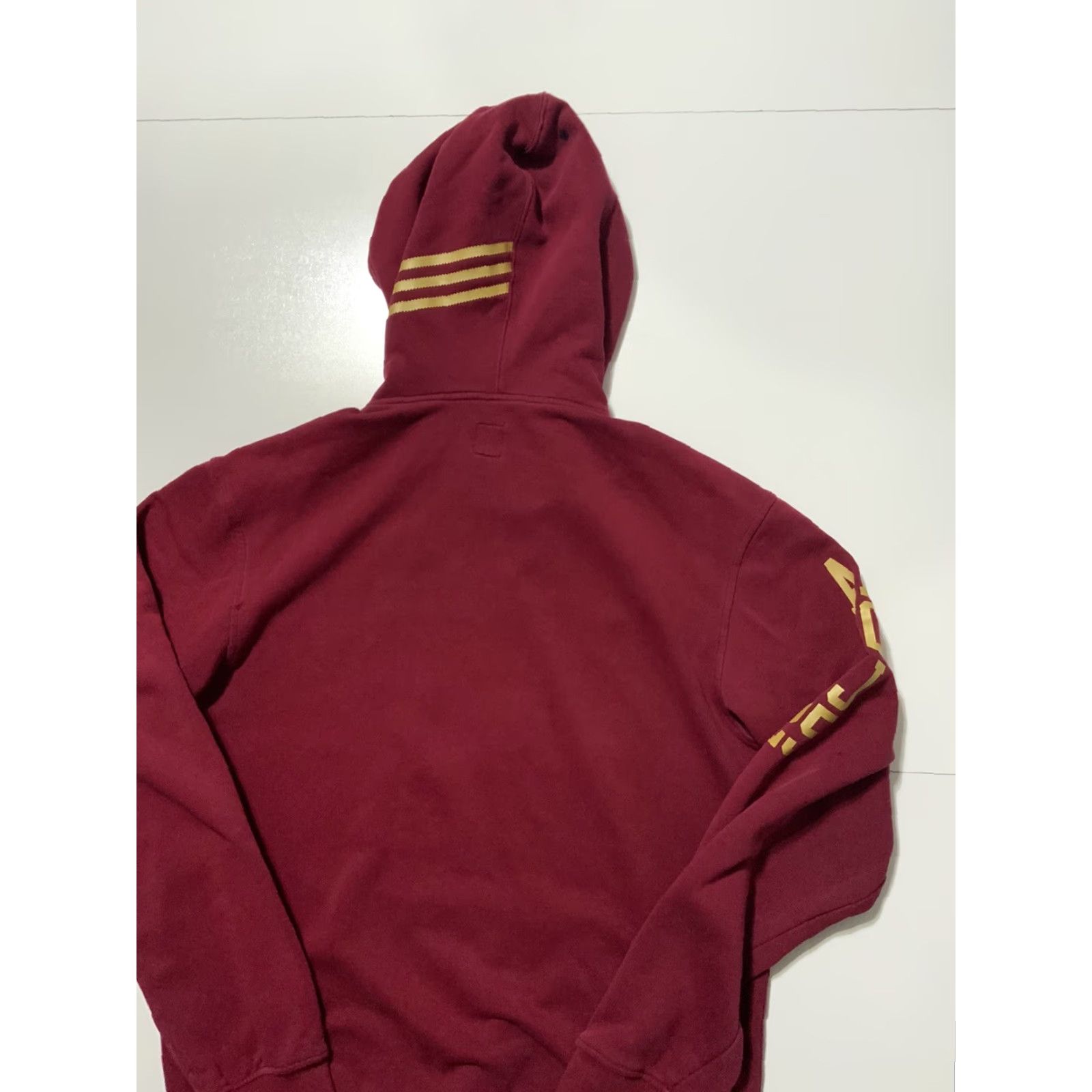 Adidas Adidas Originals X Def Jam Recordings Trefoil Maroon Sweatshirt Hoodie Sz. M Men Hoodie Multicolor Pullover 90s Mens Size US M / EU 48-50 / 2 - 4 Thumbnail