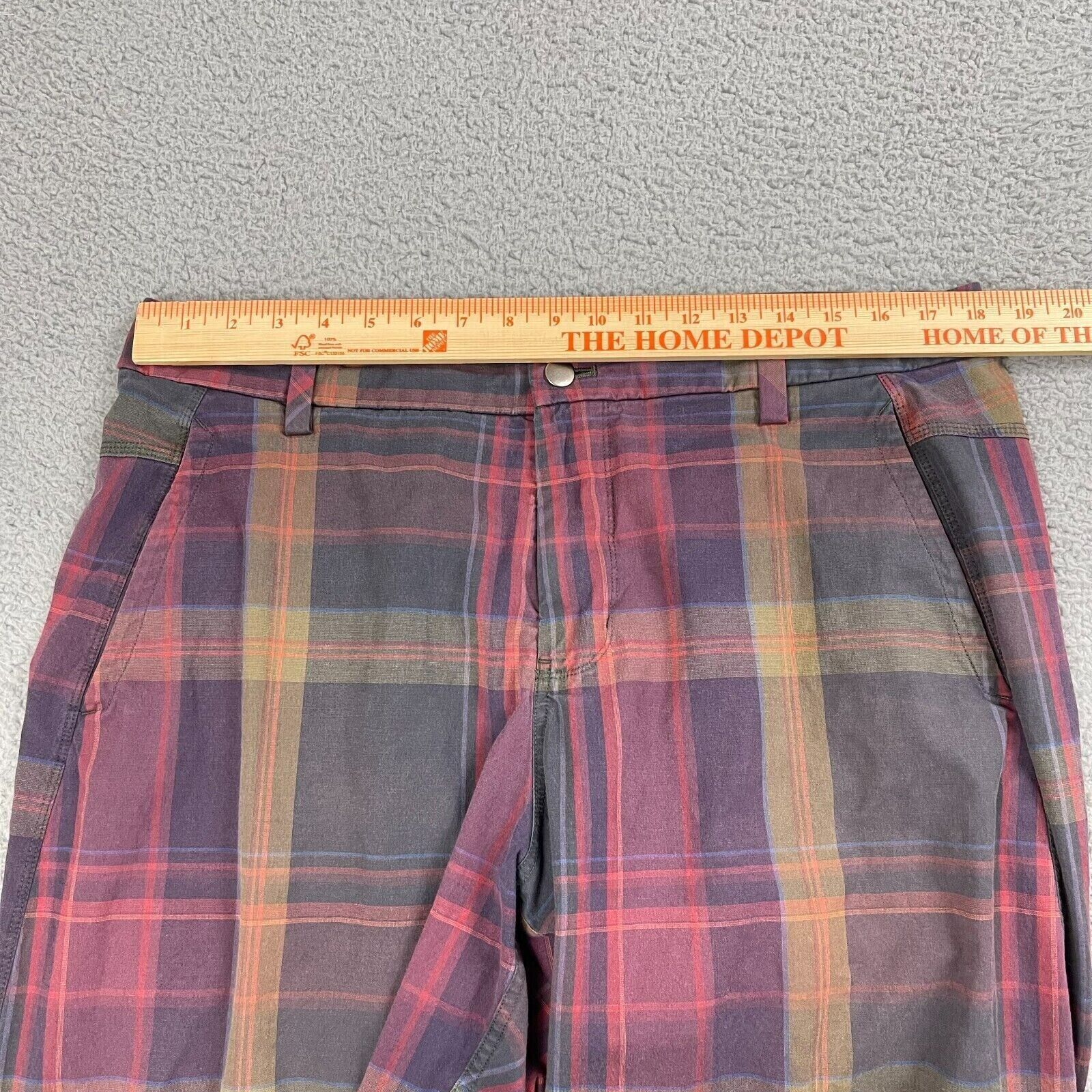 Lululemon Lululemon Plaid Casual Outdoor Flat Front Pockets Short Size US 38 / EU 54 - 6 Thumbnail