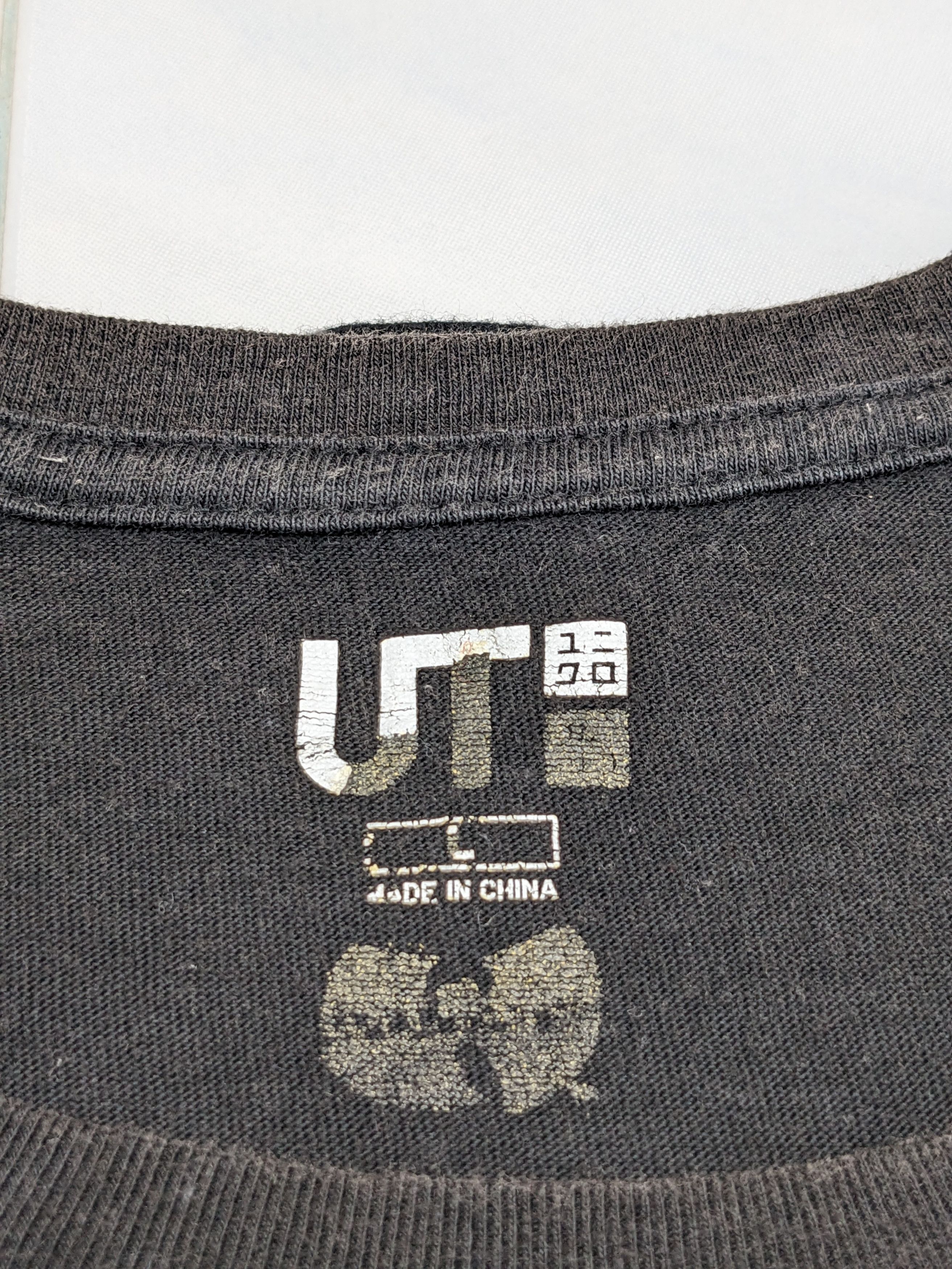 Wu-Tang Clan Japanese Brand Uniqlo X Wu-Tang Tshirt Size US L / EU 52-54 / 3 - 8 Thumbnail