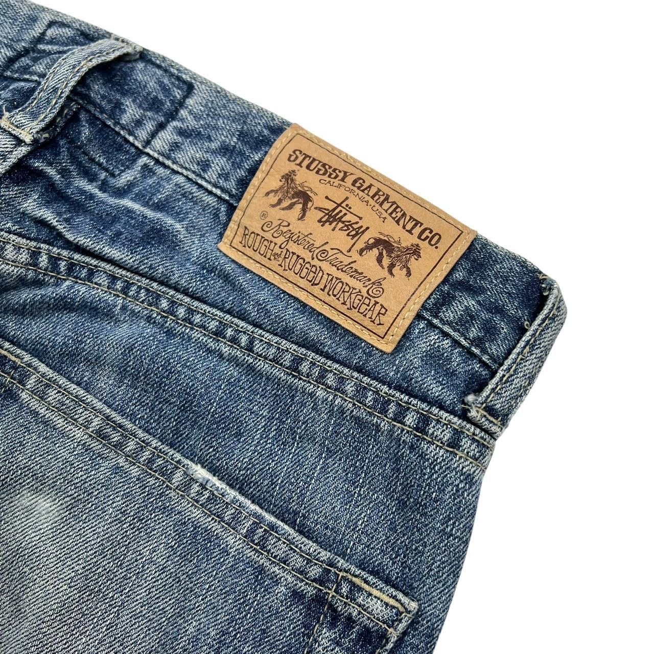 Stussy Vintage Stussy SS Link Jeans - Waist: 31” Size US 31 - 5 Thumbnail