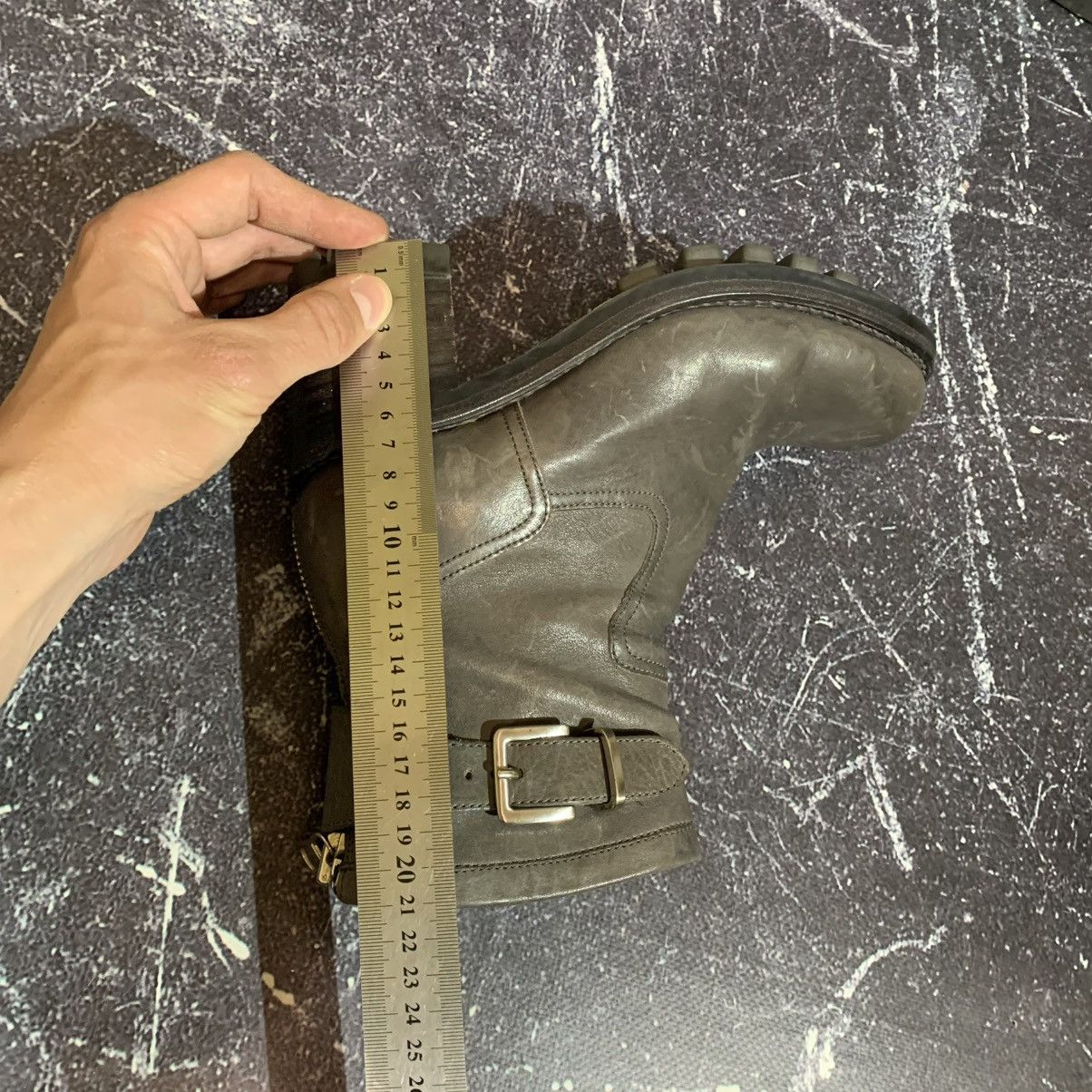 Japanese Brand FREE LANCE Leather Biker Wmns Boots Size 36 Rick Owens Style Size US 6 / IT 36 - 16 Thumbnail