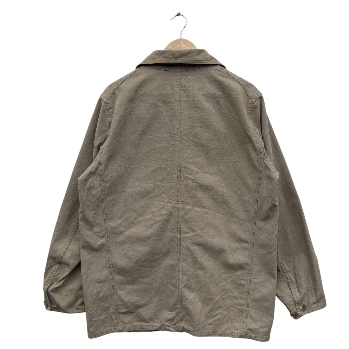 Japanese Brand × Vintage Vintage Japanese Brand Workwear Chore Jacket Size US M / EU 48-50 / 2 - 2 Thumbnail