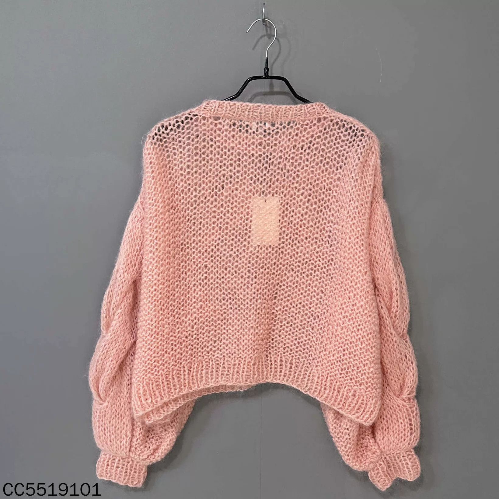 Loewe LOEWE Pink Big Logo Mohair Sweater XS Size XS / US 0-2 / IT 36-38 - 3 Thumbnail