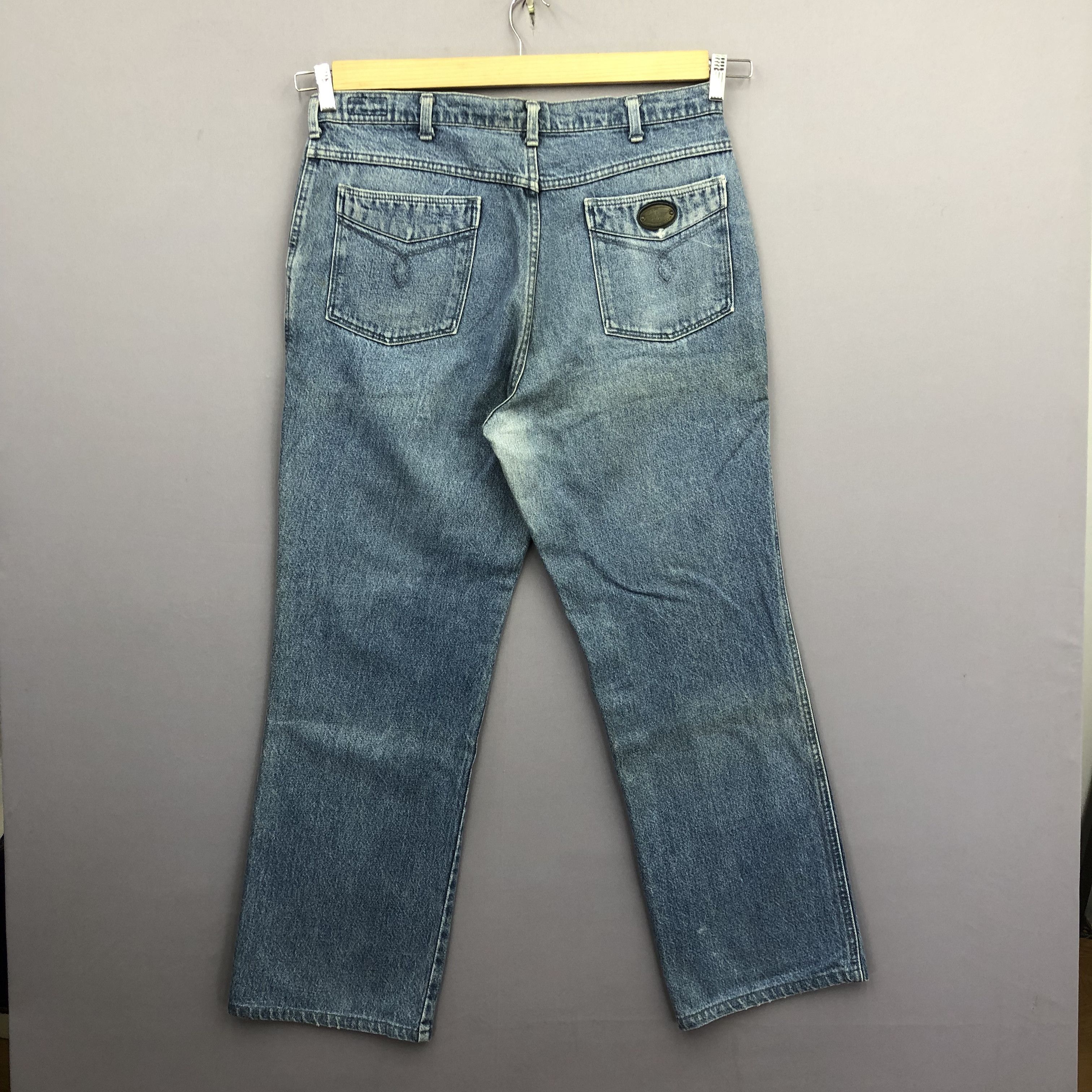 Wrangler Vintage Wrangler Faded Light Wash Japanese Jeans Denim Size US 34 / EU 50 - 2 Thumbnail