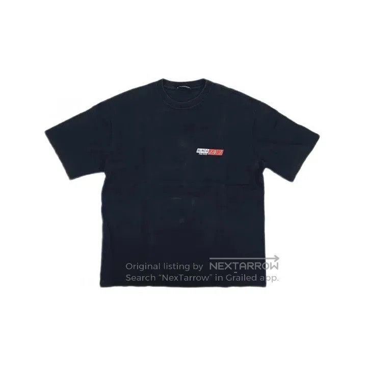 Balenciaga Balenciaga Black Graphic Short Sleeve T. Size US M / EU 48-50 / 2 - 2 Thumbnail