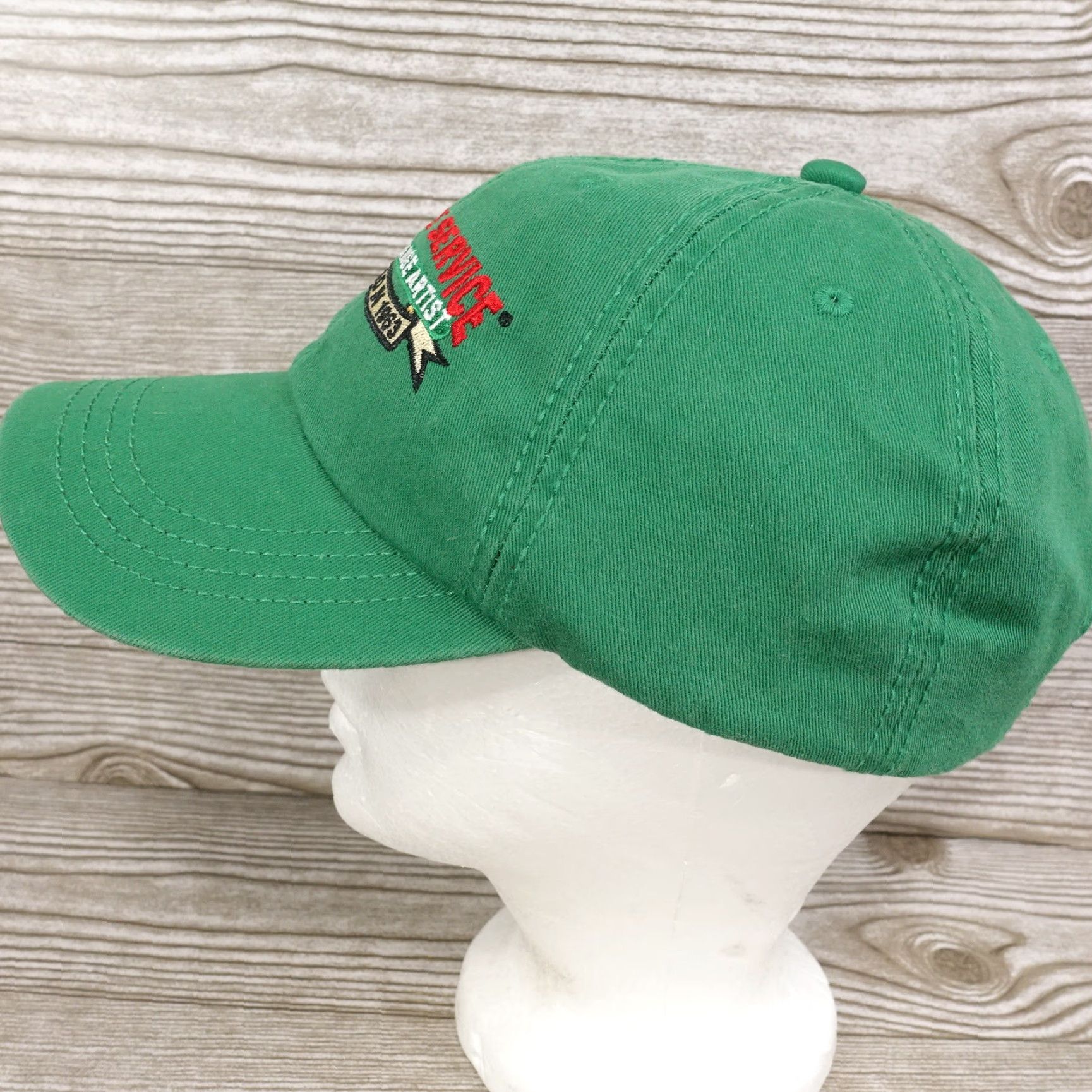 Changes Unbranded Green Baseball Cap Adult One Size Casual Solid 2020s Sports Hat Men Women Size ONE SIZE - 4 Thumbnail