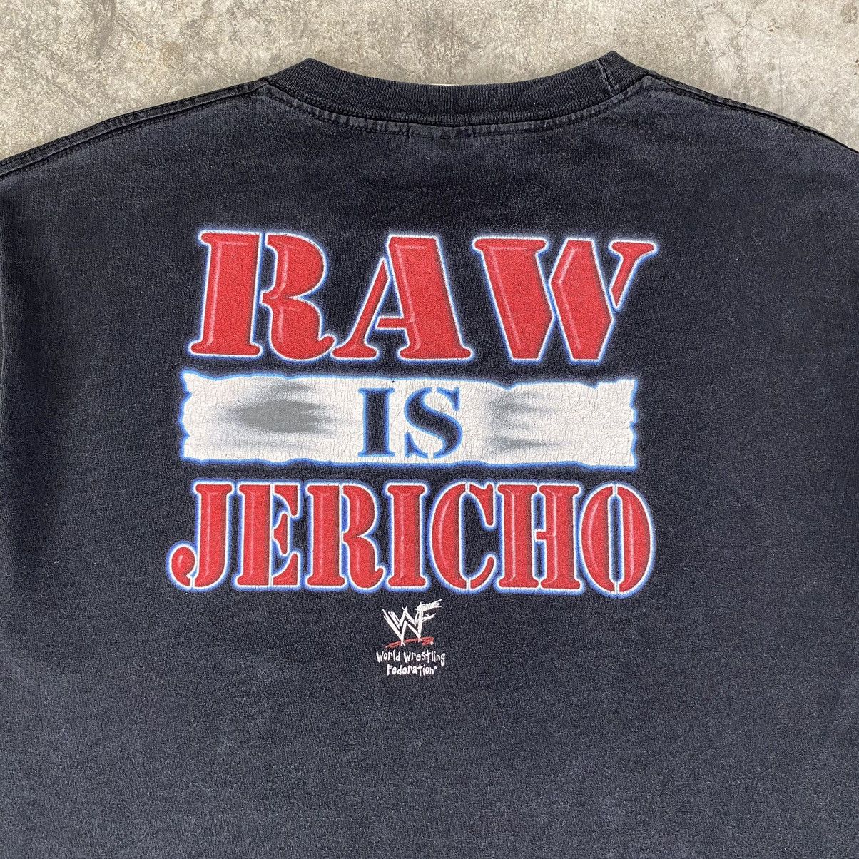 Vintage Vintage 2000s Y2J “Raw Is Jericho” WWF Tee Size US L / EU 52-54 / 3 - 8 Thumbnail