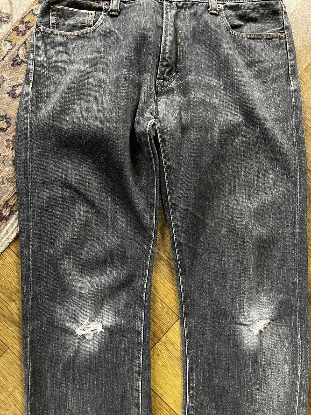 Japanese Brand × Uniqlo Uniqlo Japan Selvedge Jeans Pants Size US 33 - 6 Thumbnail
