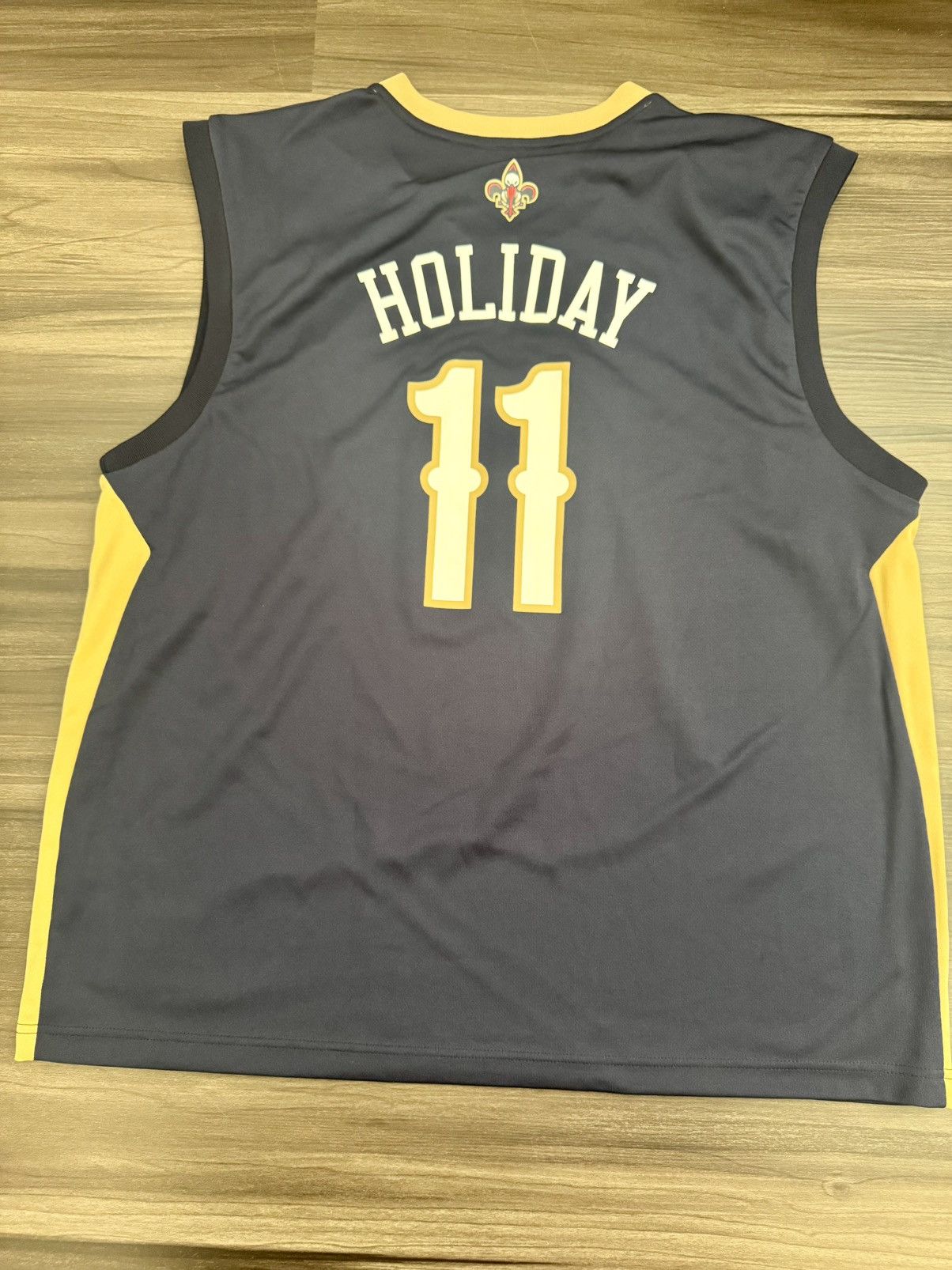 Adidas Jrue Holiday #11 New Orleans Pelicans NBA Basketball Jerse Size US XL / EU 56 / 4 - 6 Thumbnail