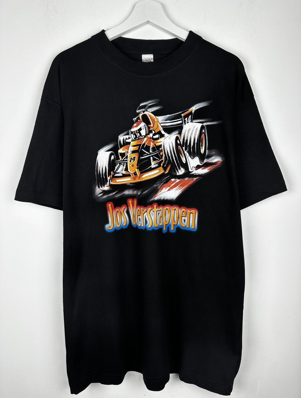 Formula 1 Vintage Formula One Racer Jos Verstappen Graphic T Shirt Tee Size US XL / EU 56 / 4 - 1 Thumbnail