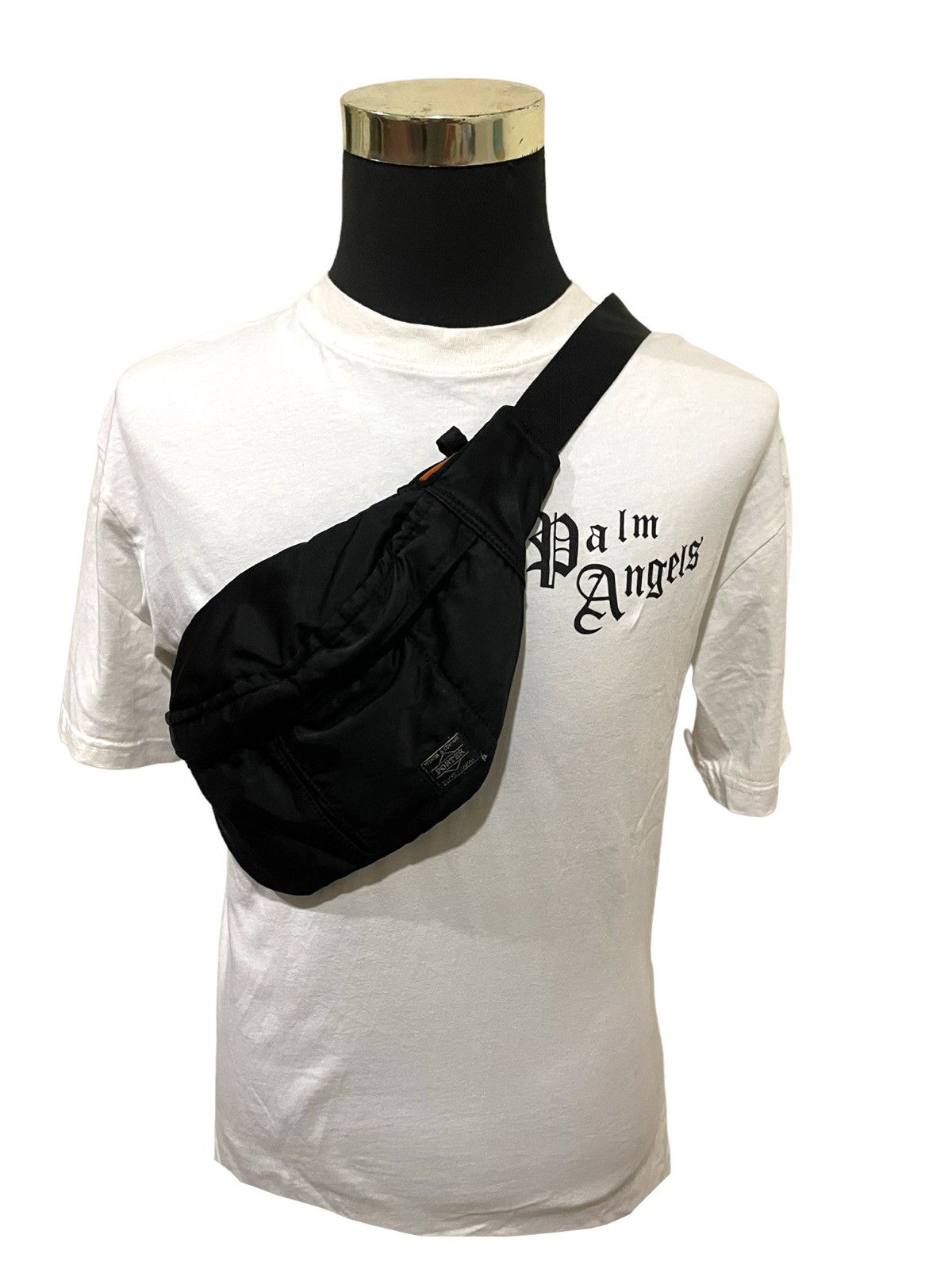 Japanese Brand Vintage 2 in 1 Porter Japan Waist & Shoulder Bag Sz 16" x 7" Size ONE SIZE - 8 Thumbnail