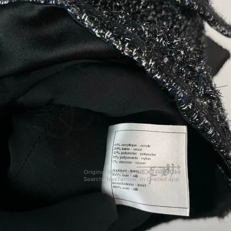 Chanel Chanel Soft tweed dress black Size XXS / US 00 / IT 34 - 9 Thumbnail