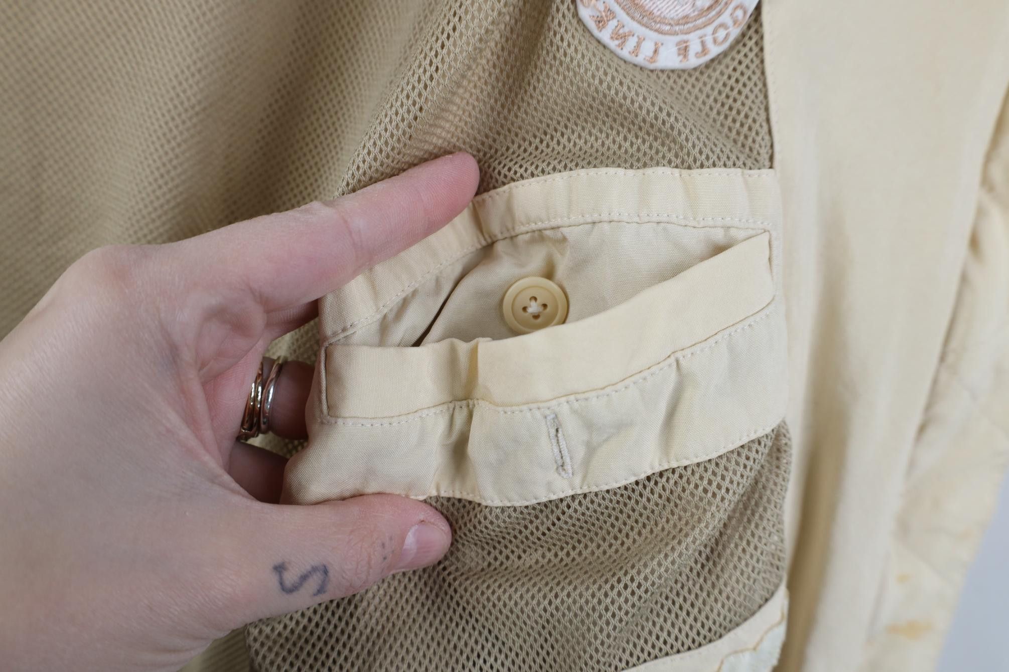 Vintage Vintage Bugatchi Uomo Resistant Silk Pebble Bomber Jacket Size US XL / EU 56 / 4 - 15 Thumbnail