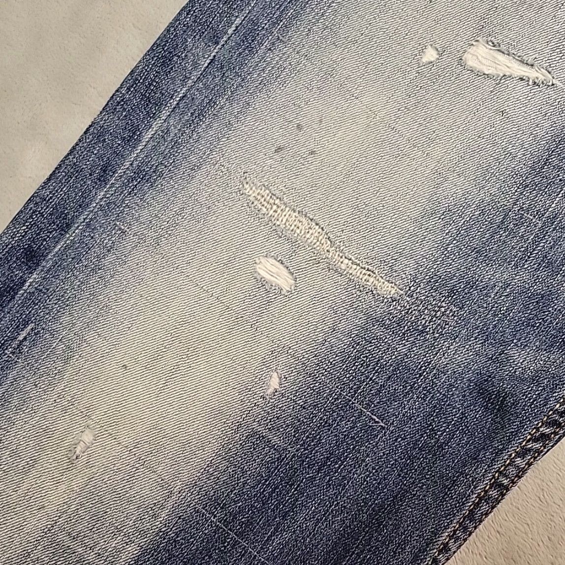 Vintage VINTAGE American Eagle Jeans Men 30 Blue Distressed Faded Denim 100% Cotton Straight Size US 30 / EU 46 - 4 Thumbnail