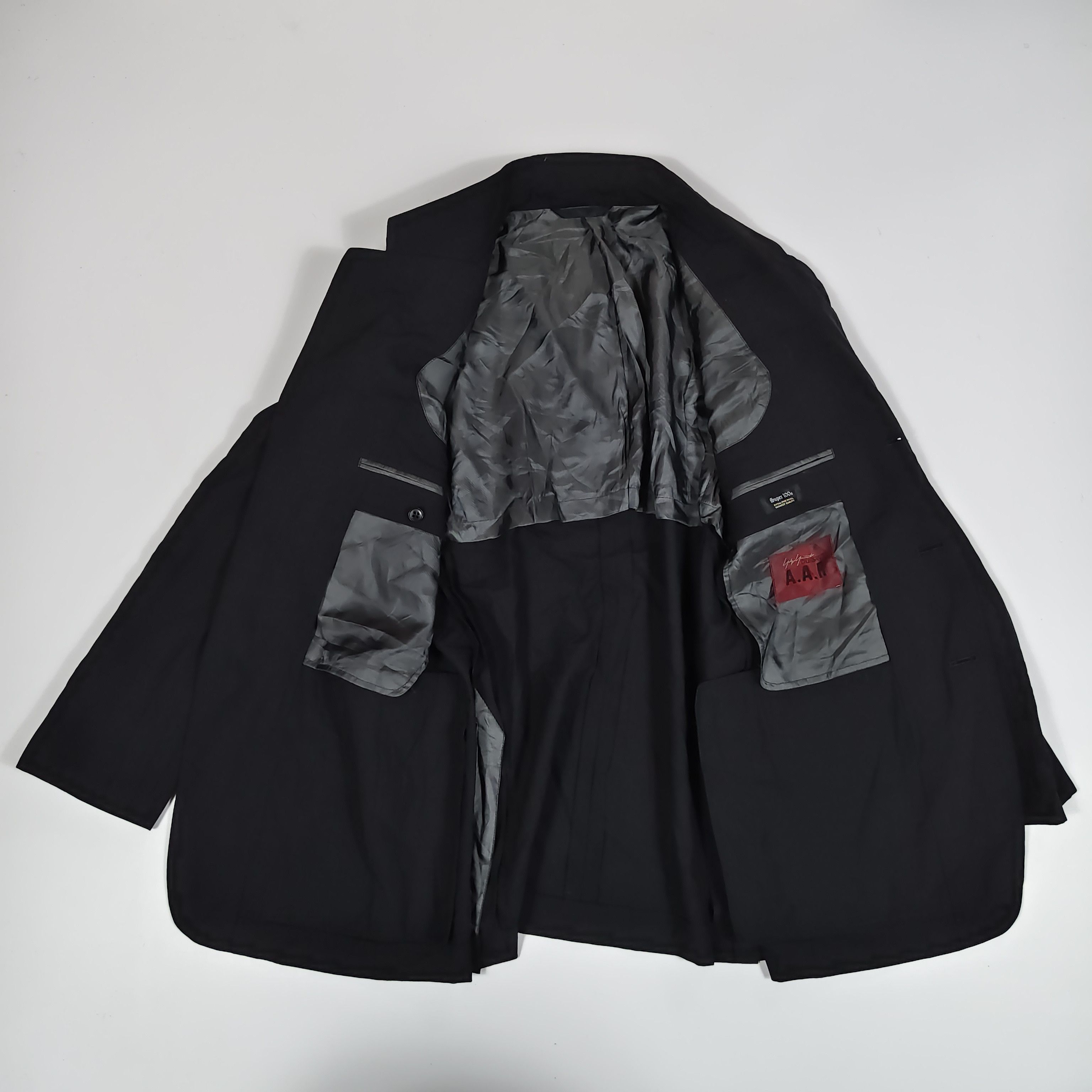 Yohji Yamamoto AW2007 Yohji Yamamoto A.A.R Stand Collar Wool Blazer #A Size US M / EU 48-50 / 2 - 3 Thumbnail