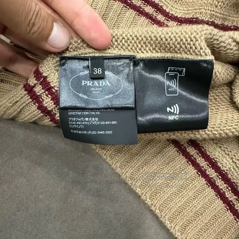 Other Prada Brown Wool Women's Knit Sweater. Size M / US 6-8 / IT 42-44 - 7 Thumbnail