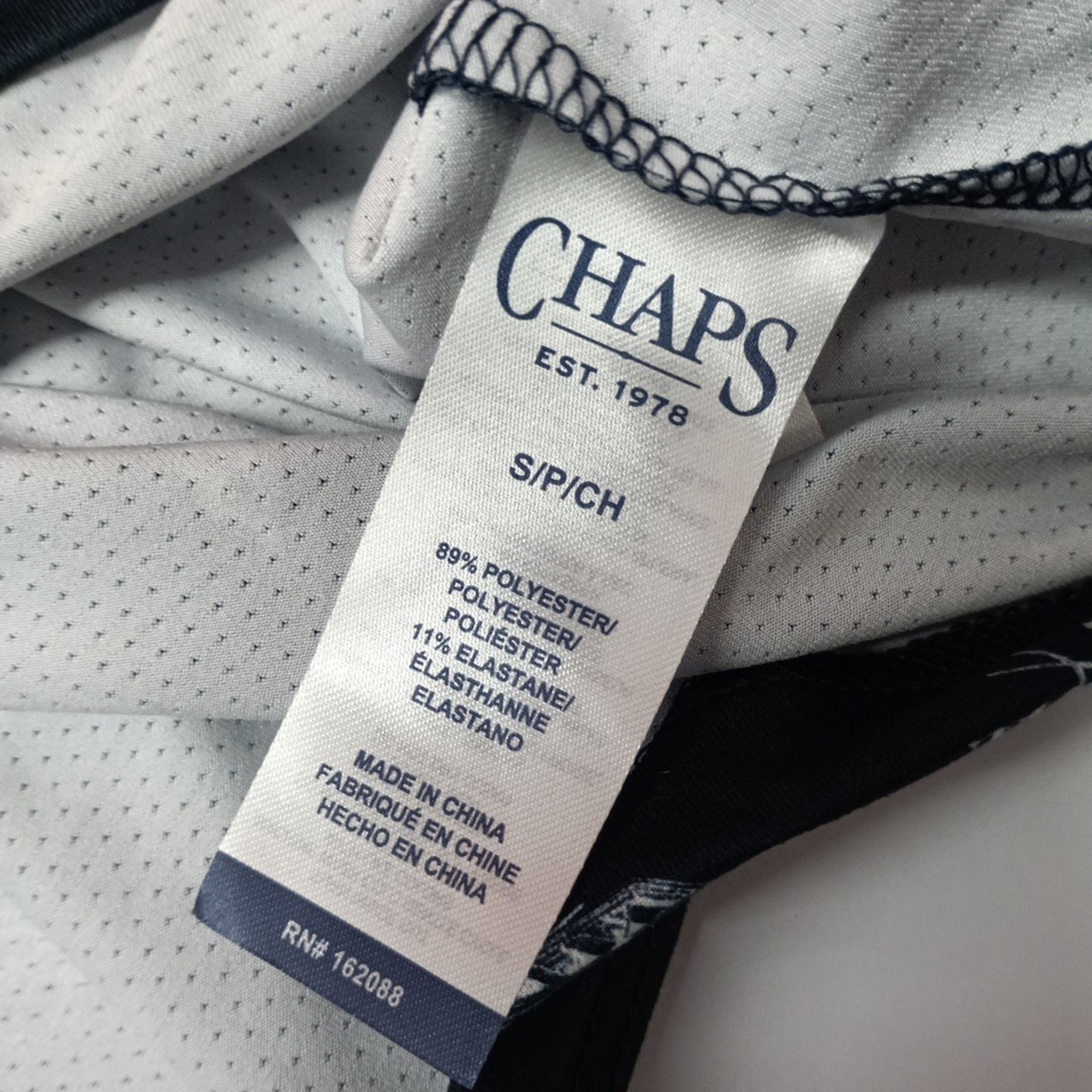 Chaps Chaps Golf Polo Shirt Men's Size S American Navy Stretch Size US S / EU 44-46 / 1 - 7 Thumbnail