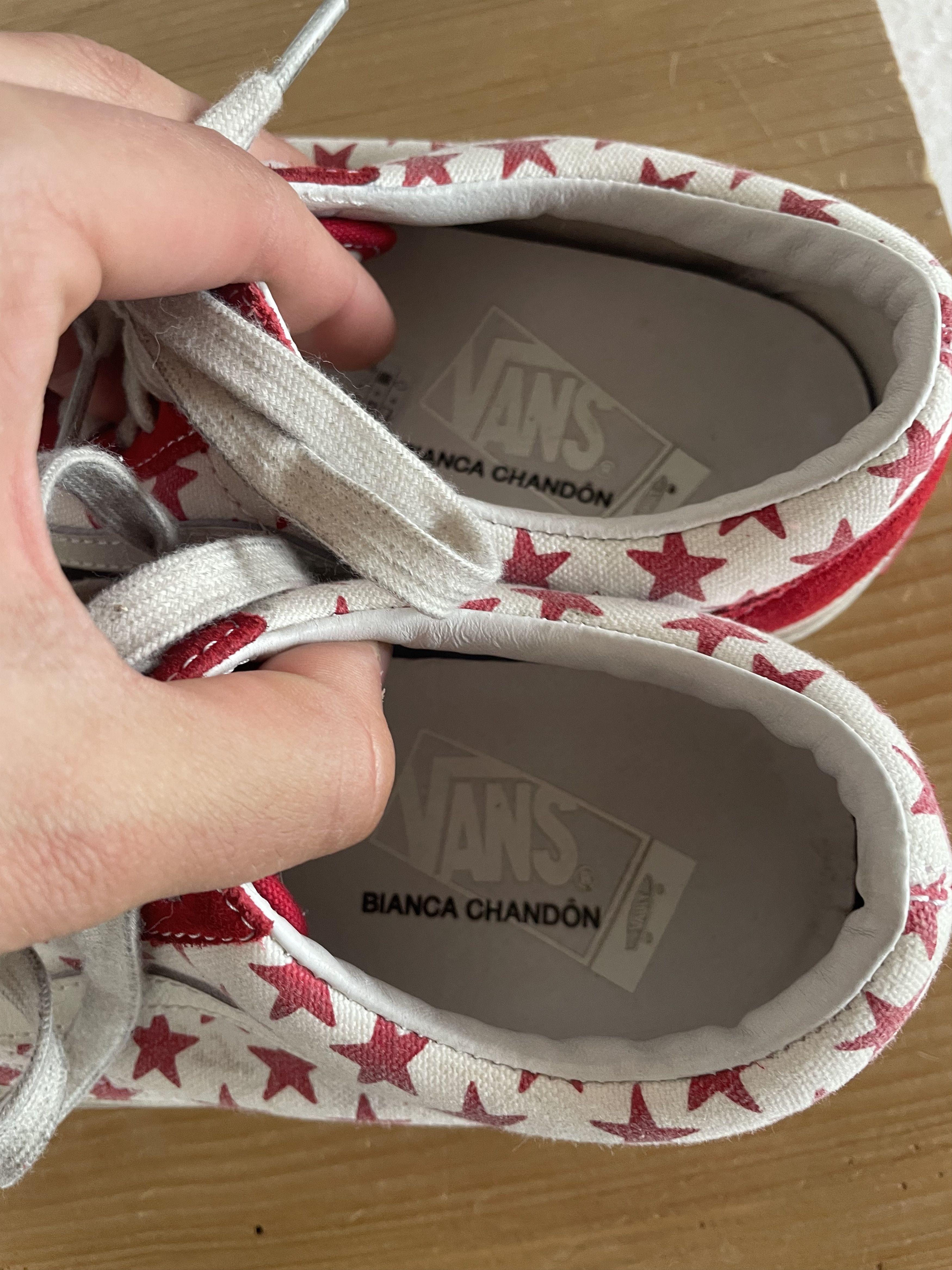 BIANCA CHANDON × Vans Red Star Old Skool Size US 5.5 / EU 38 - 11 Thumbnail