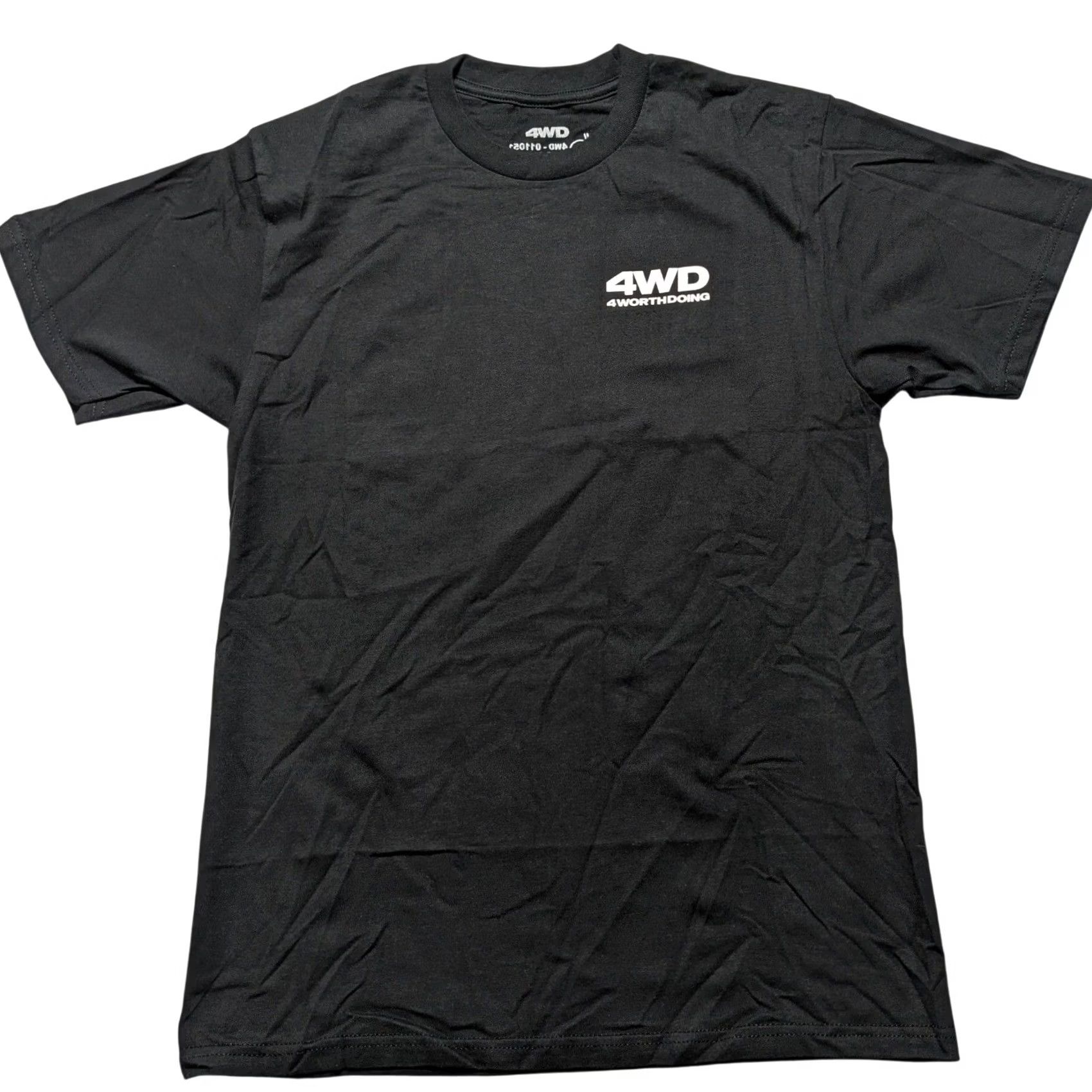 Vintage VINTAGE 4WorthDoing 4WD Lets Hang T-Shirt Mens M Black Crew Neck Short Sleeve Graphic Tee Urban Style Size US M / EU 48-50 / 2 - 3 Thumbnail