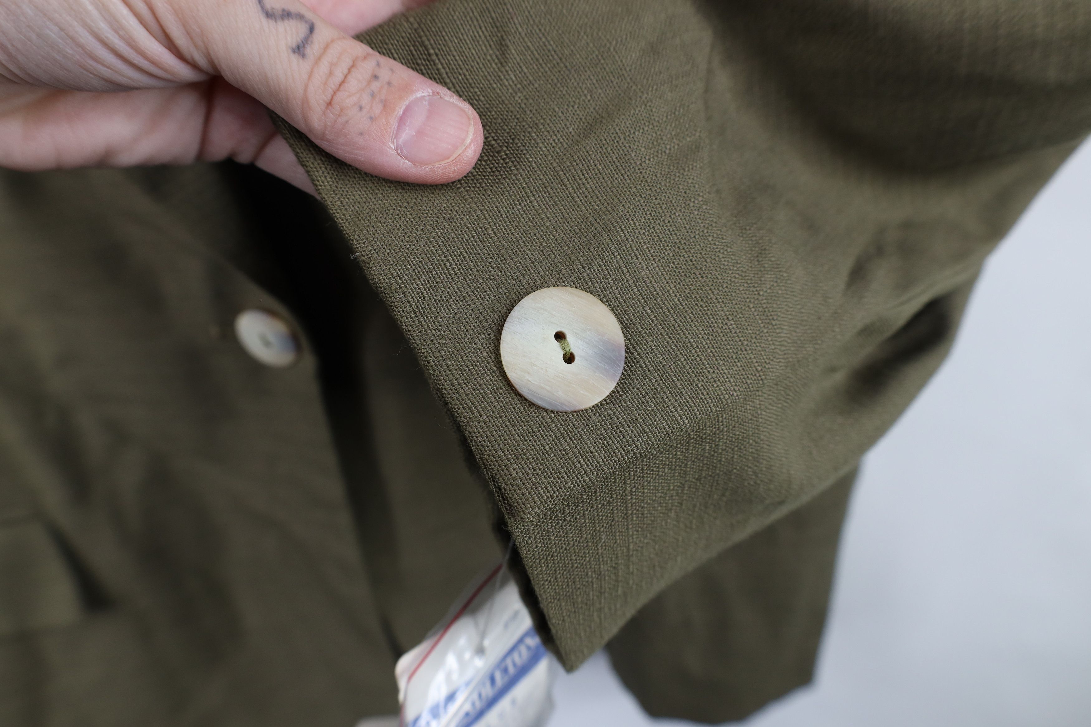 Pendleton Deadstock Vintage 90s Pendleton Rayon Linen Blazer Jacket Size 3XL / US 20-22 - 5 Thumbnail