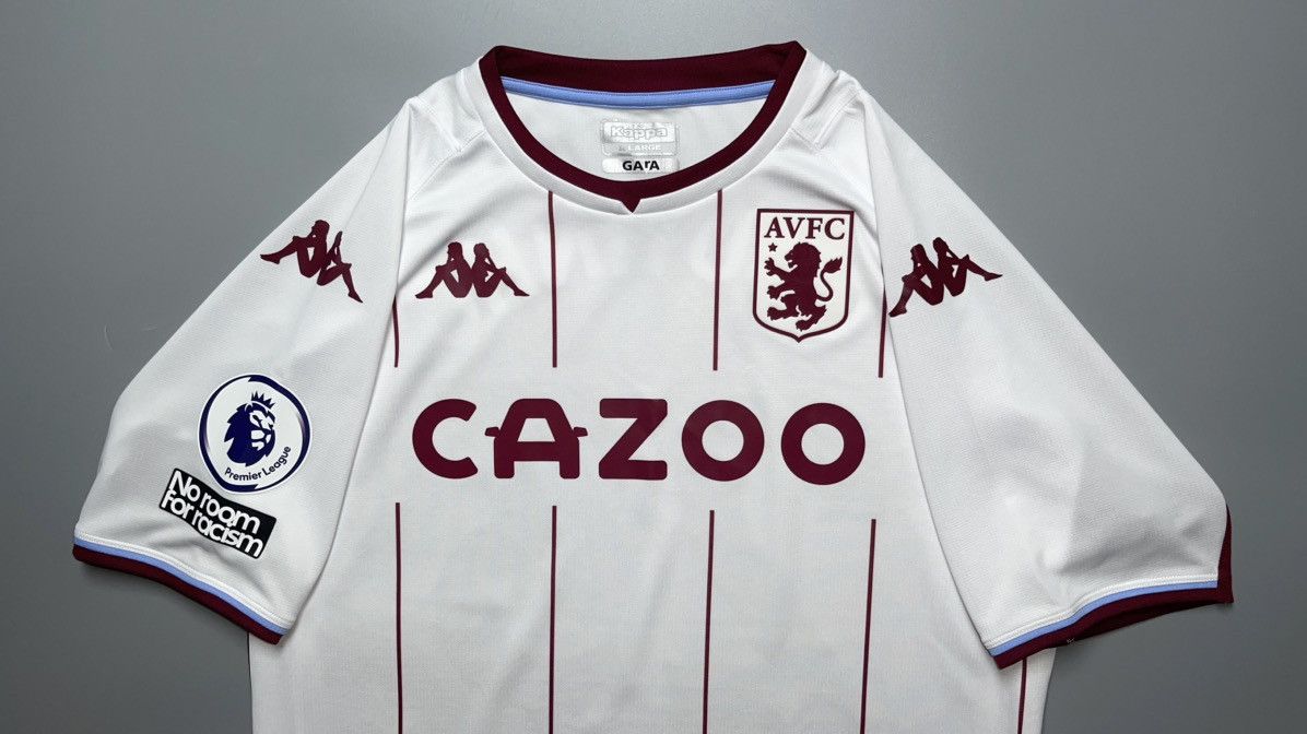 Kappa ASTON VILLA KAPPA 2021/2022 SOCCER AWAY JERSEY #23 COUTINHO Size US XXL / EU 58 / 5 - 3 Thumbnail