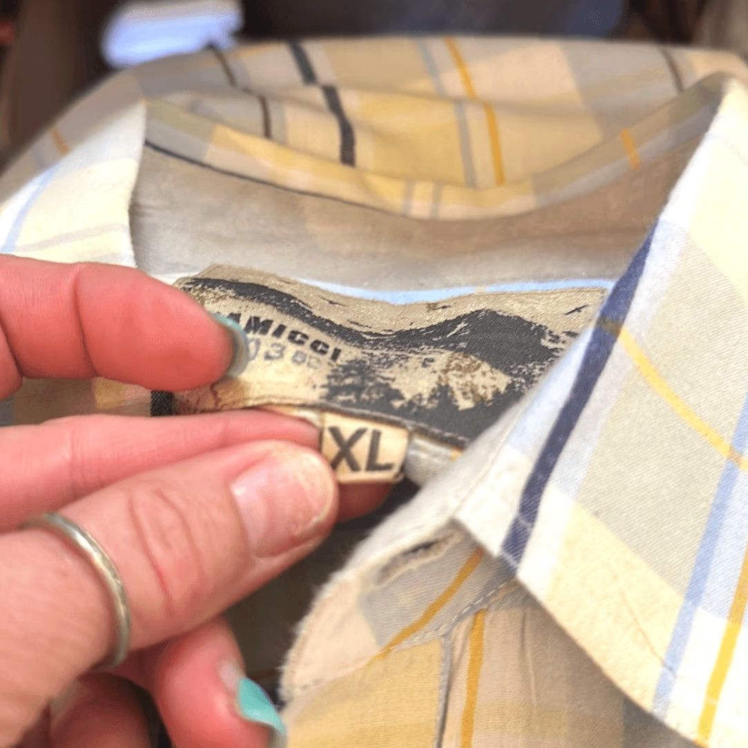 Gramicci Gramicci Shirt Button-Down Short Sleeve Mens XL Plaid Blue White Multicolor Size US XL / EU 56 / 4 - 5 Thumbnail