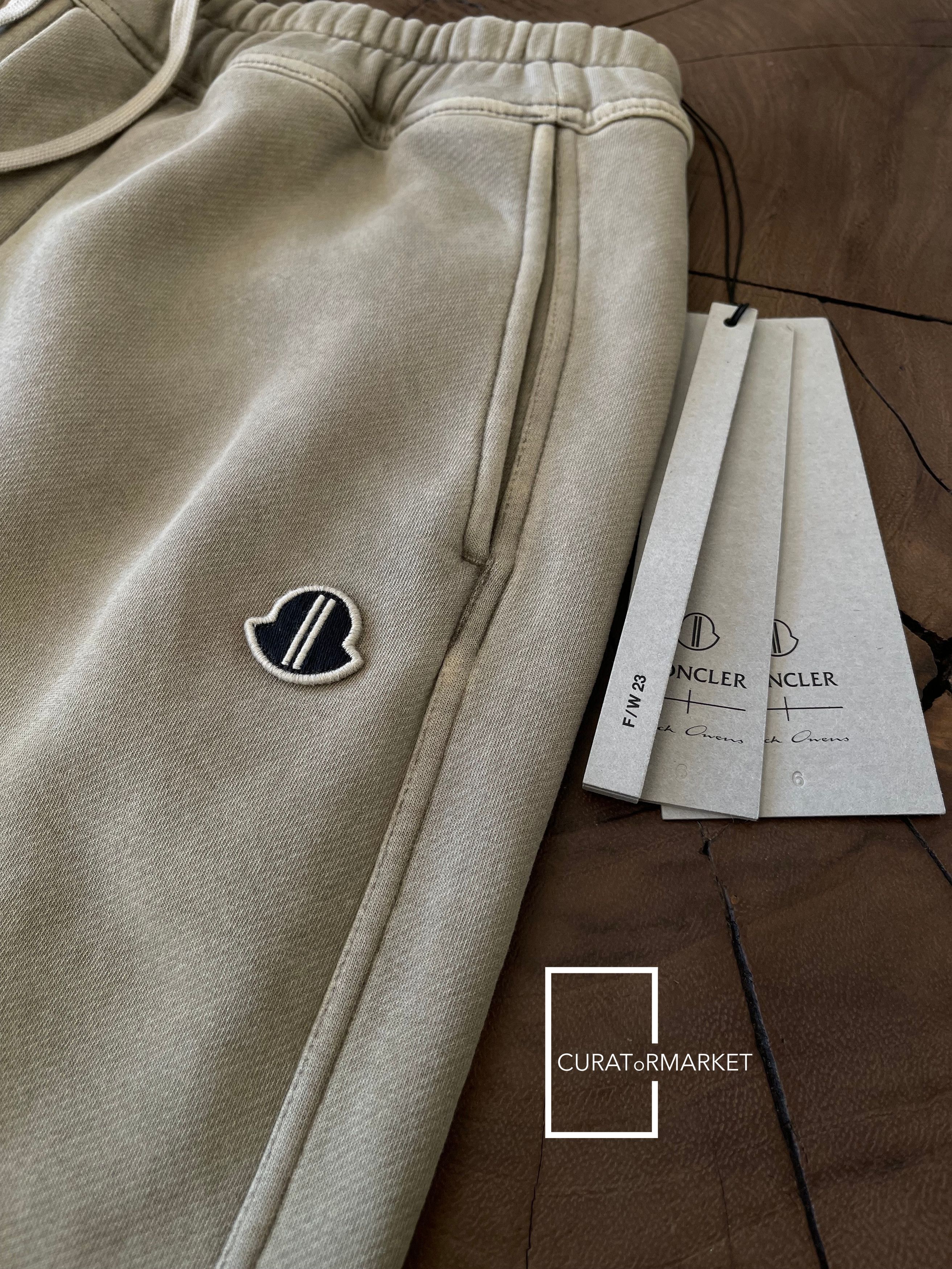 Moncler × Rick Owens Small Acid Dye Gradient Fleece Berlin Drawstrings FW23 Size US 30 / EU 46 - 6 Thumbnail