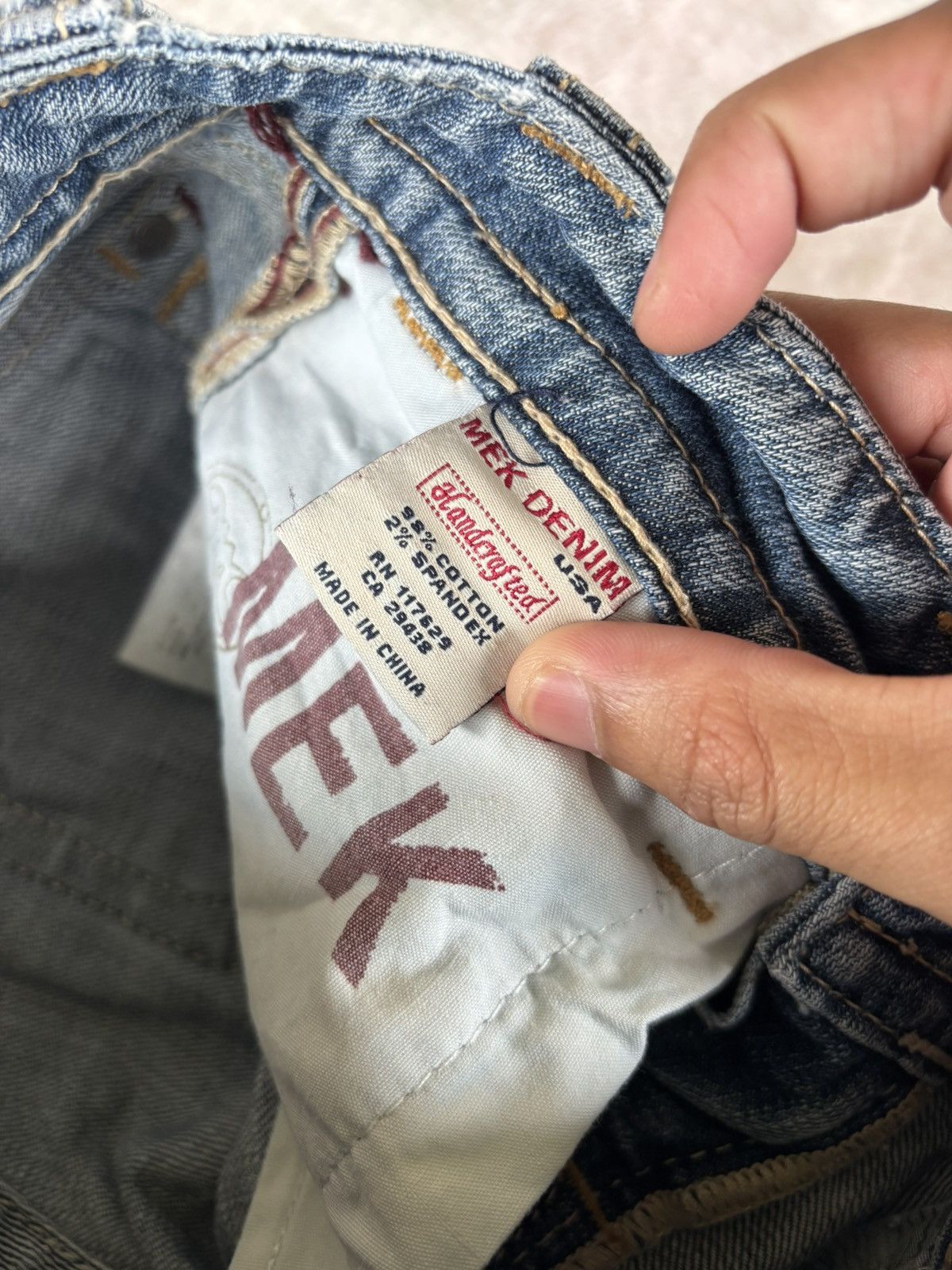 Mek Denim 🔥MEK DENIM BOOTCUT JEANS Size 28" / US 6 / IT 42 - 11 Thumbnail