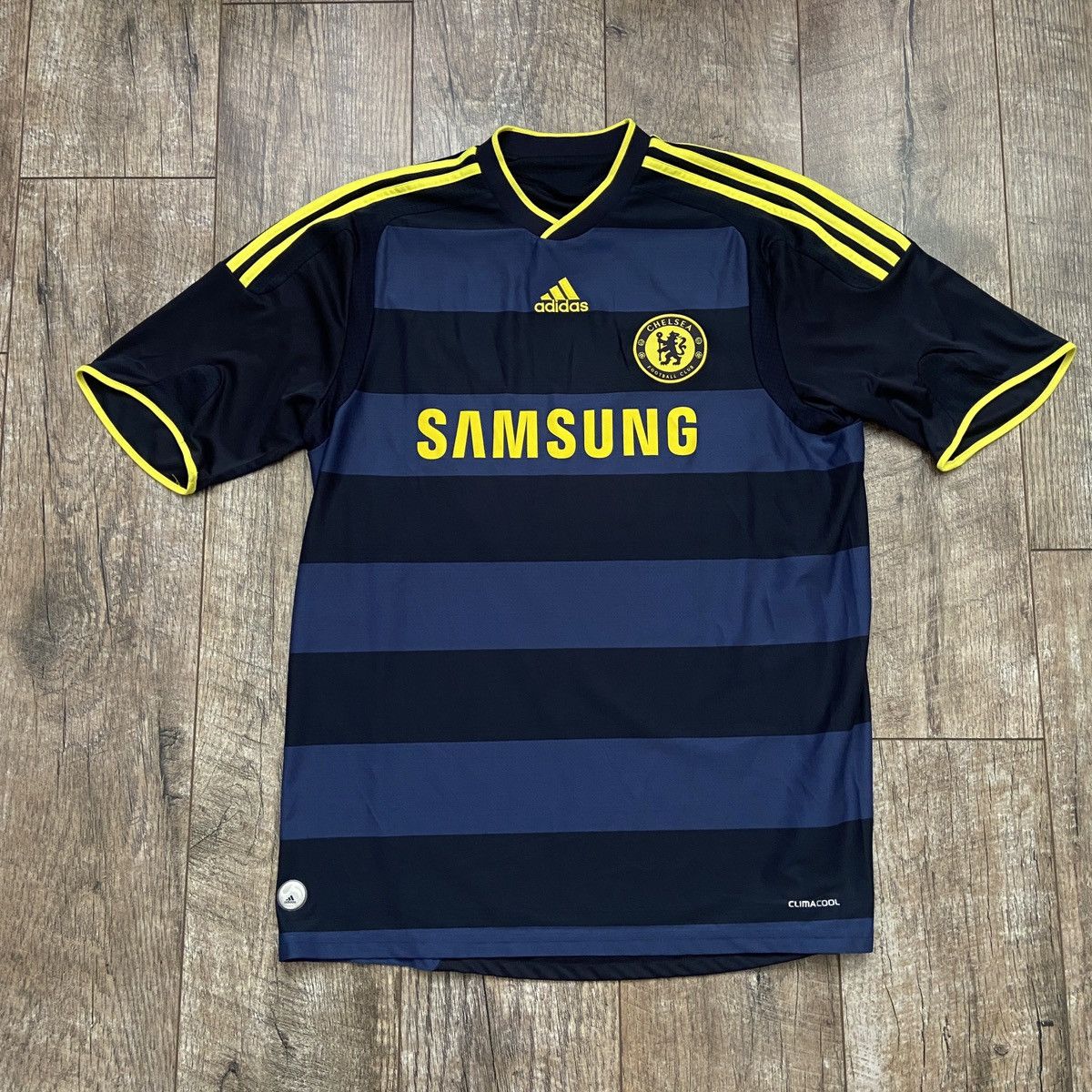 Adidas 2009/10 Adidas Chelsea FC Away Soccer Jersey Size US L / EU 52-54 / 3 - 1 Thumbnail