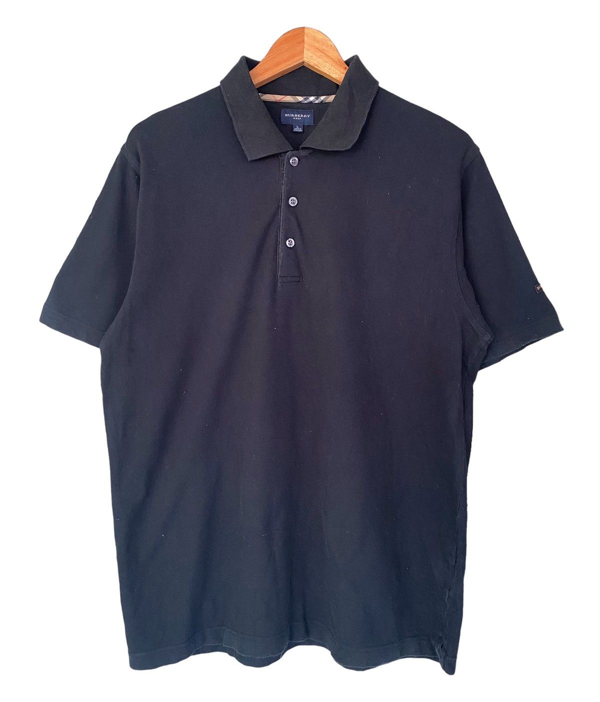 Burberry Burberry Golf Polo Shirt (L) Size US L / EU 52-54 / 3 - 1 Thumbnail