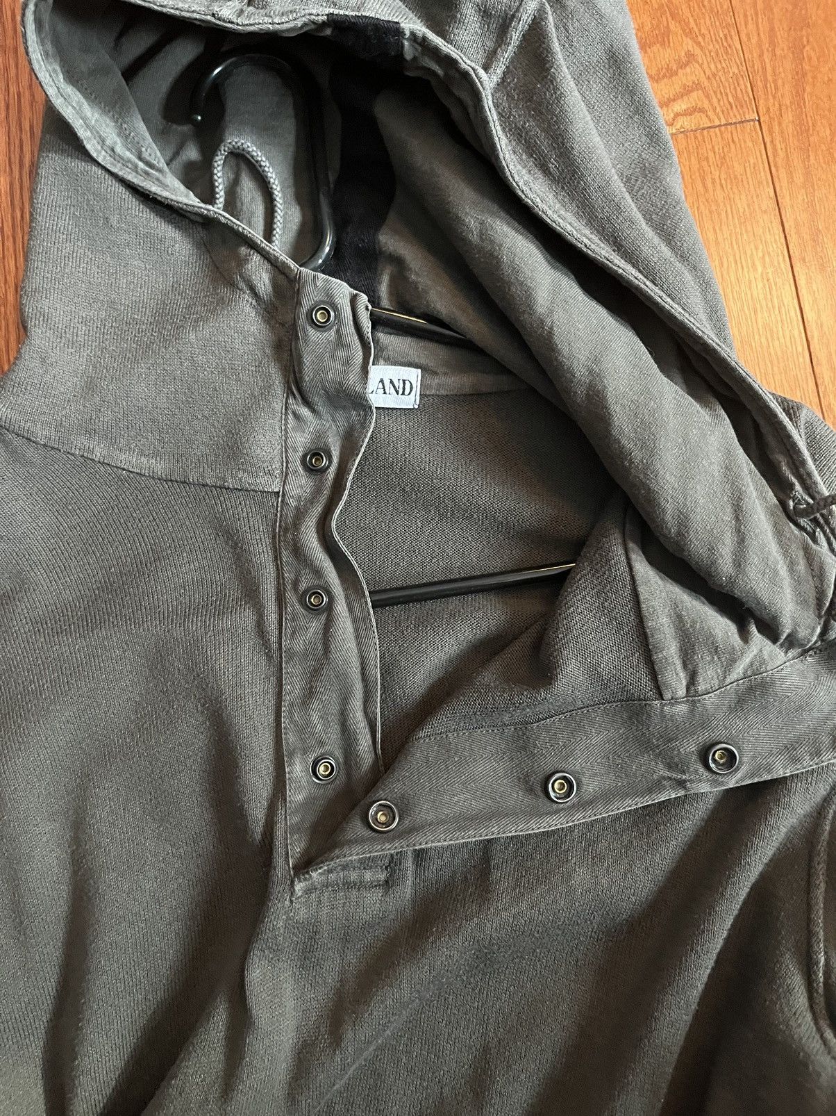 Stone Island Stone Island Patch Logo Hoodie Green Quarter Button Up Size US M / EU 48-50 / 2 - 4 Thumbnail
