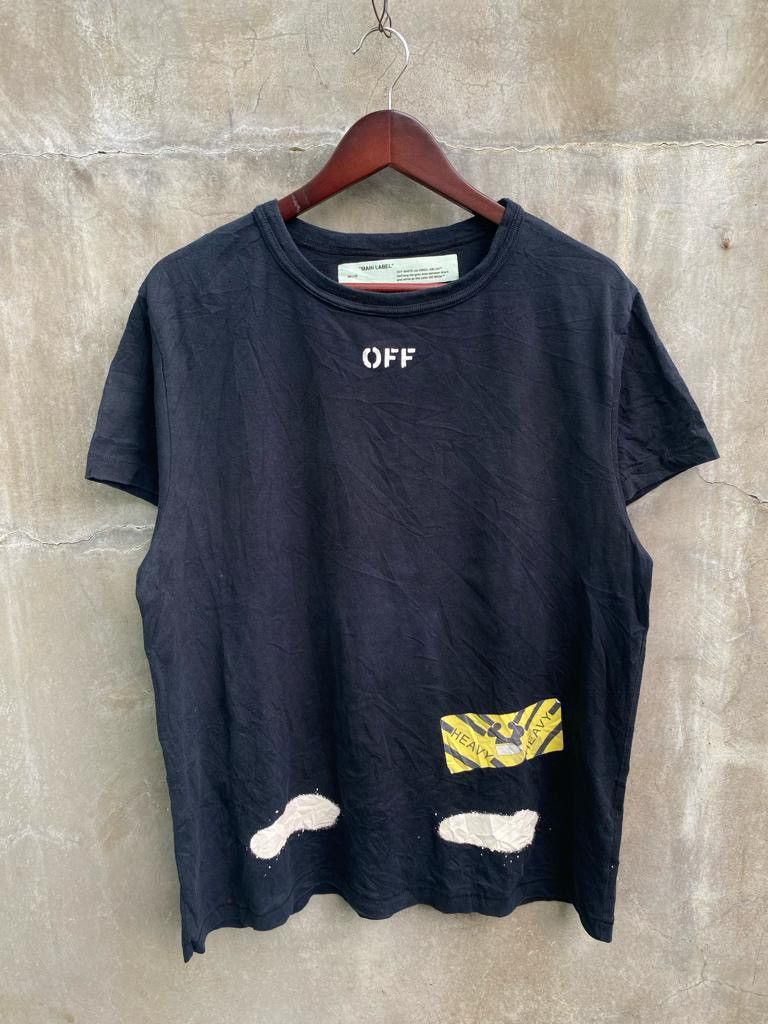 Off-White SS17 Mirrors Spray Paint Tee Size US XS / EU 42 / 0 - 2 Thumbnail