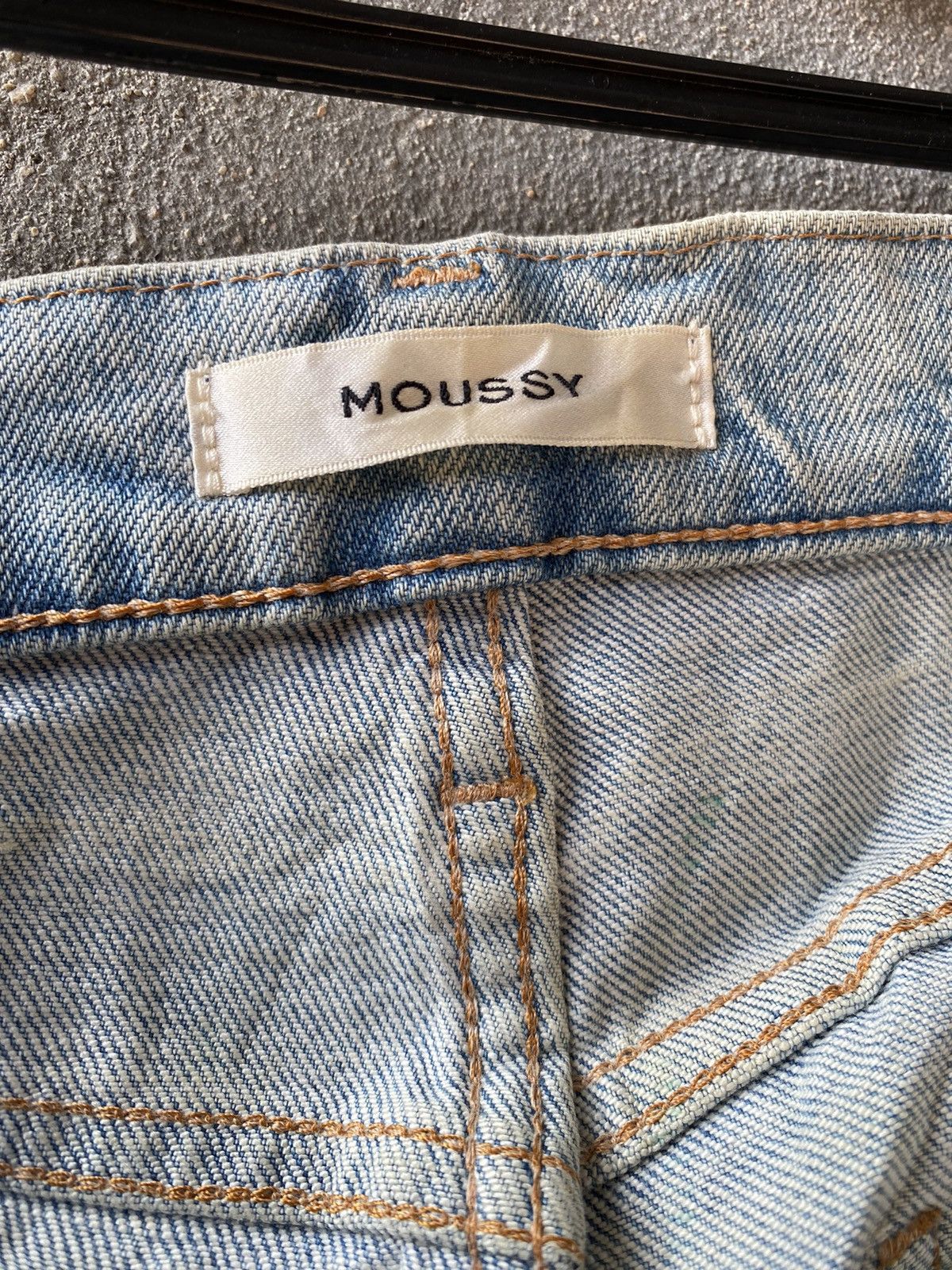 Designer × Japanese Brand × MOUSSY Moussy Acid Wash Denim Pants Made in Japan Size US 27 - 13 Thumbnail